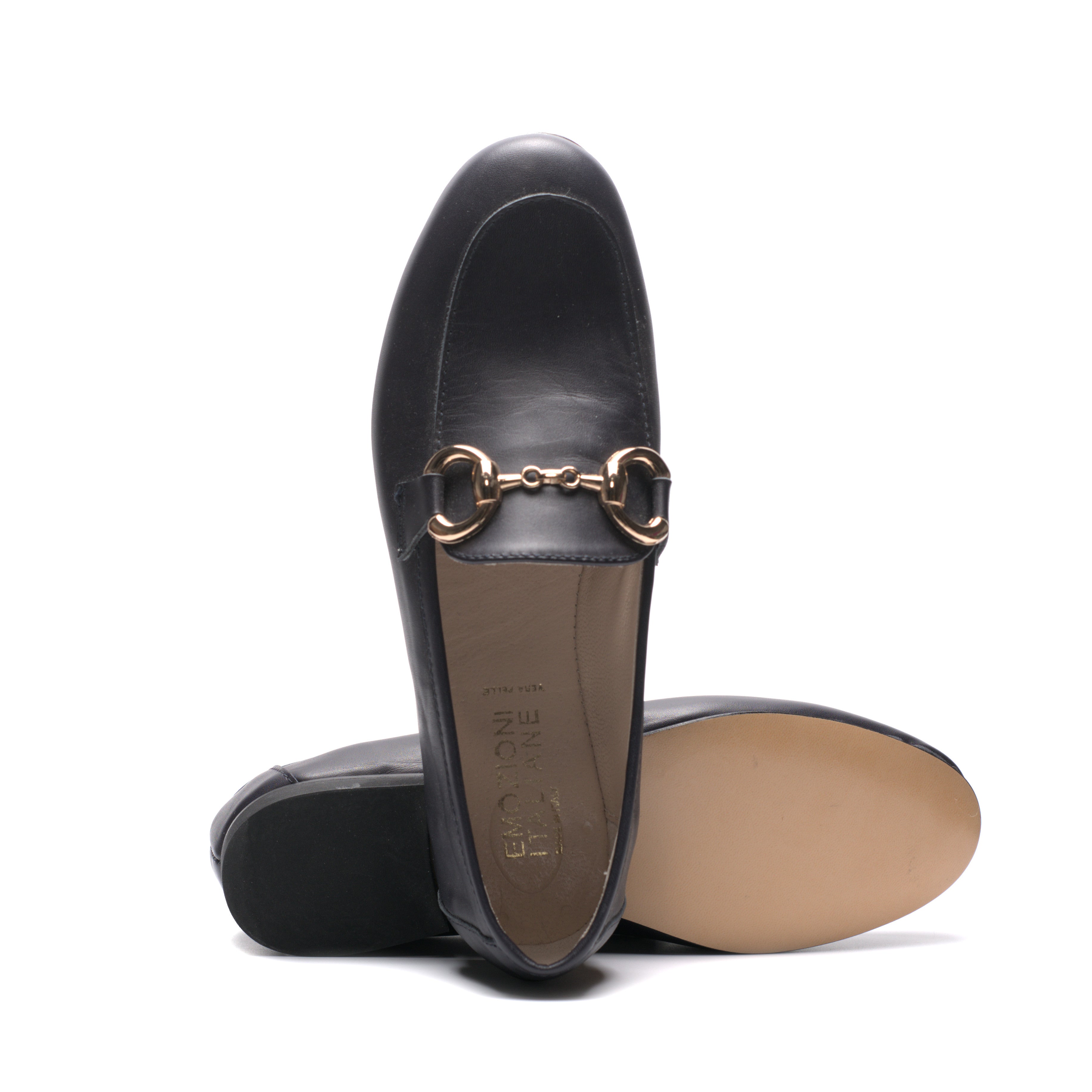 Moccasin With Clamp Leather Sole Italian Emotions 09