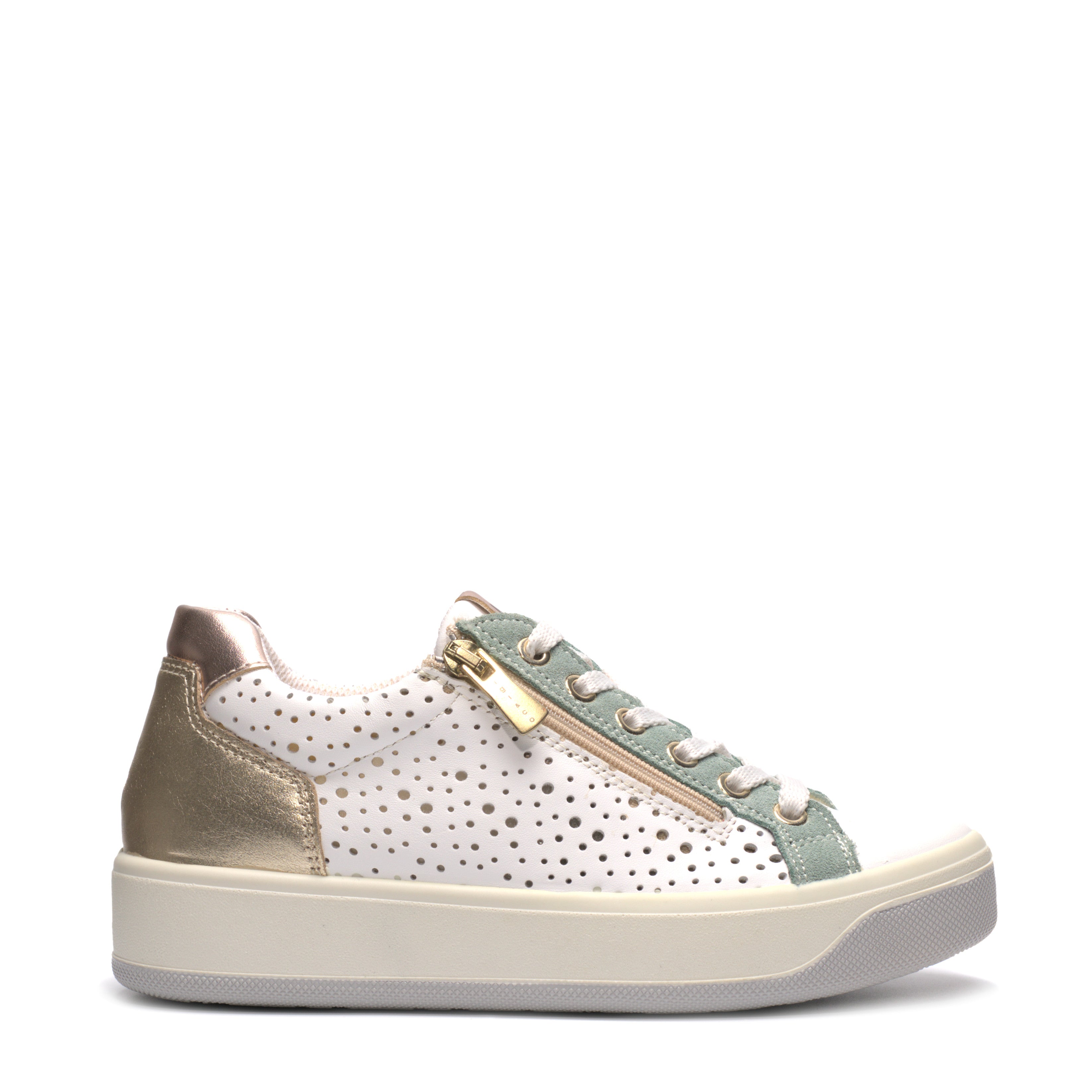 Scarpa Lacci+Zip S.Gomma Igi & Co 76564