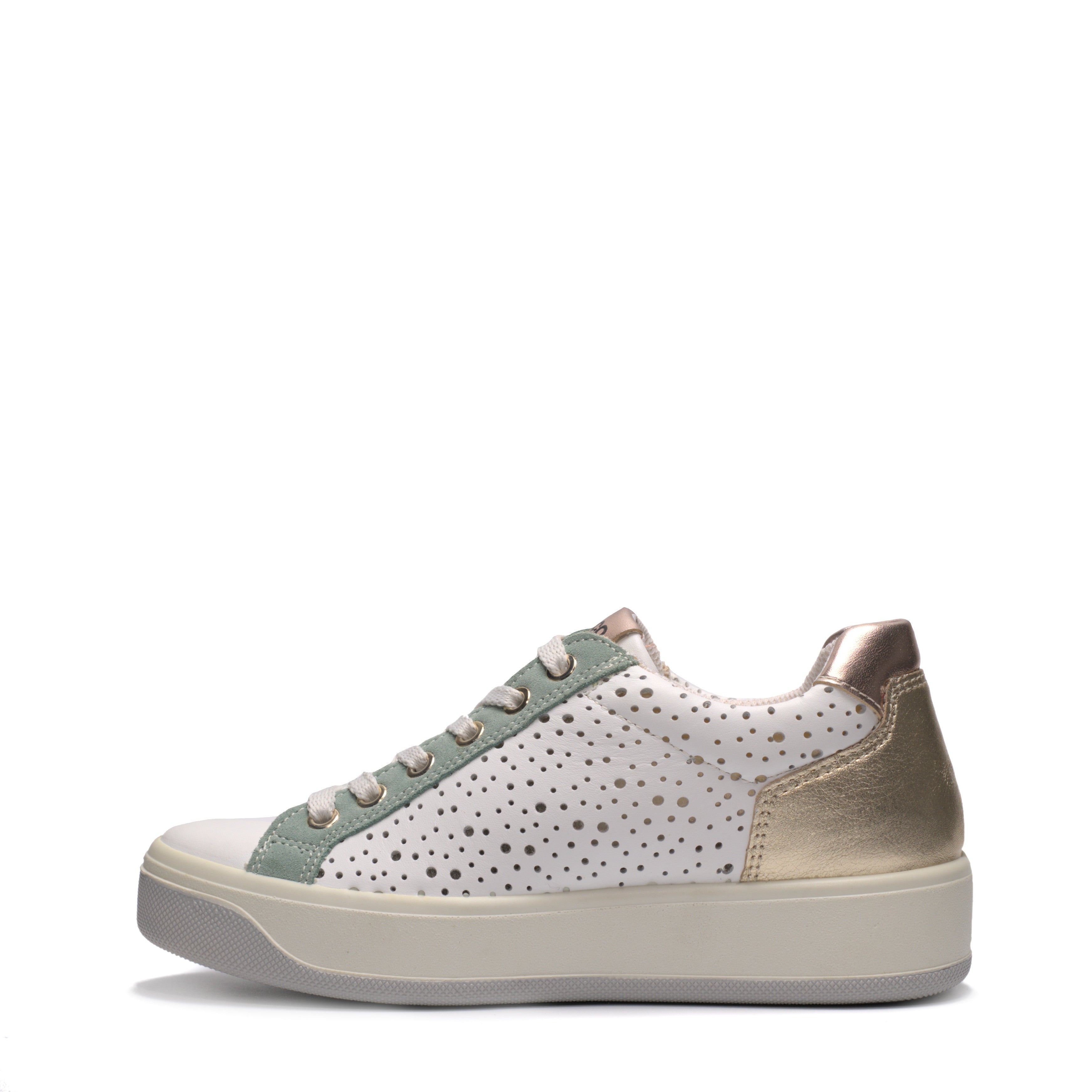 Scarpa Lacci+Zip S.Gomma Igi & Co 76564