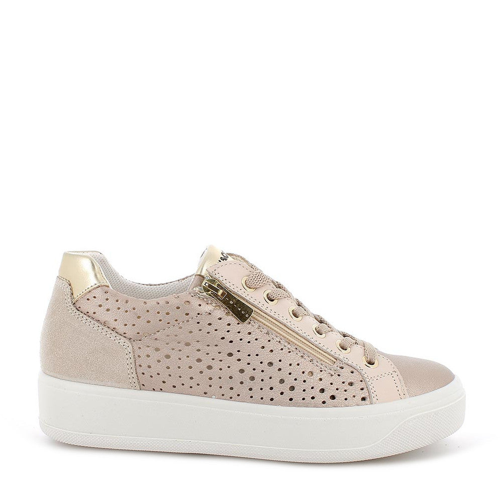 Scarpa Lacci+Zip S.Gomma Igi & Co 76564