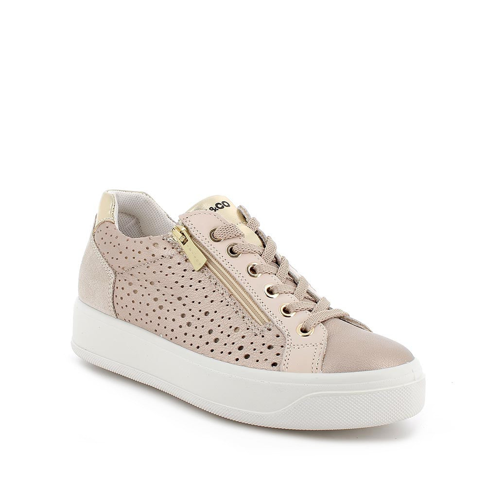 Scarpa Lacci+Zip S.Gomma Igi & Co 76564