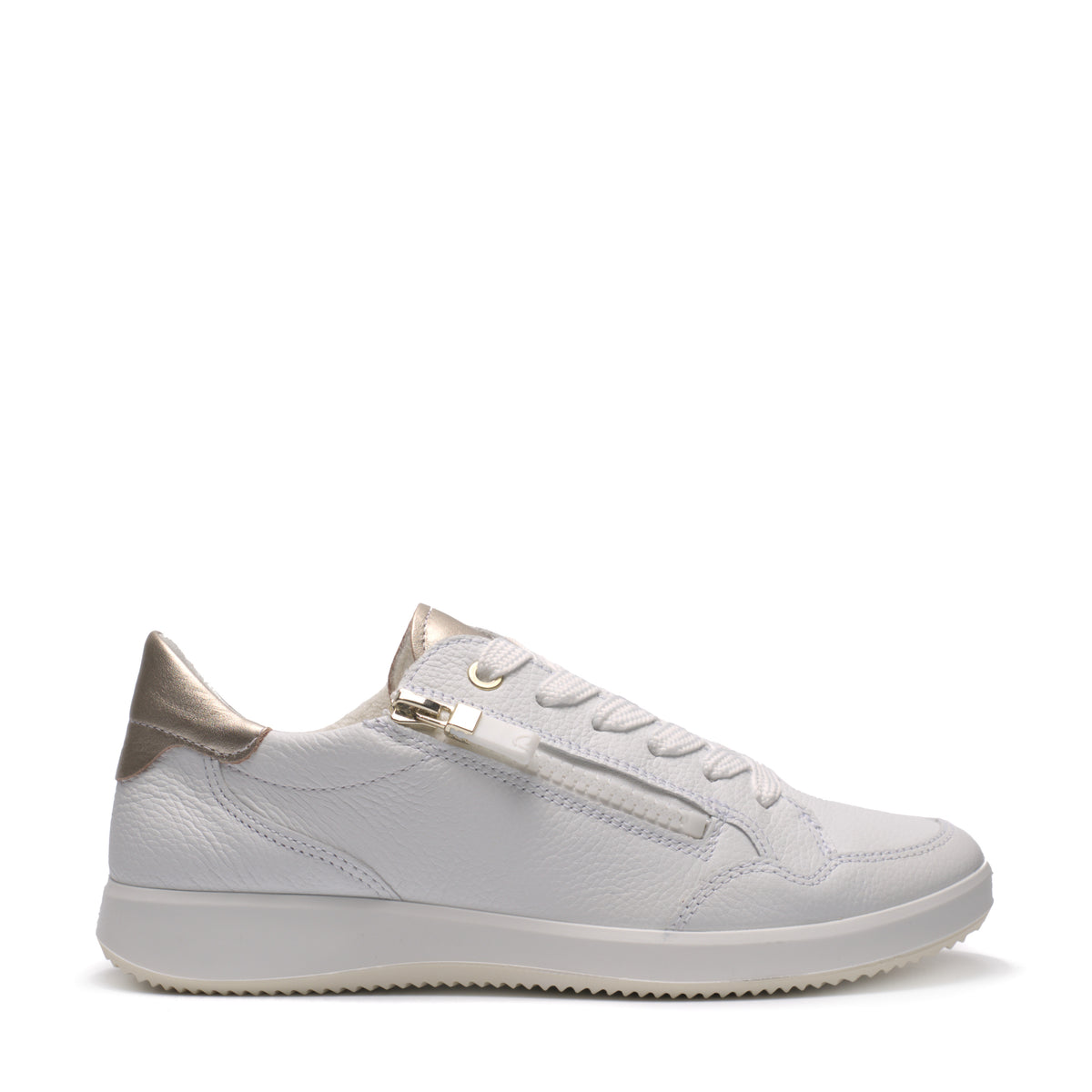 Scarpa Lacci + Zip S.Gomma Ara 23901