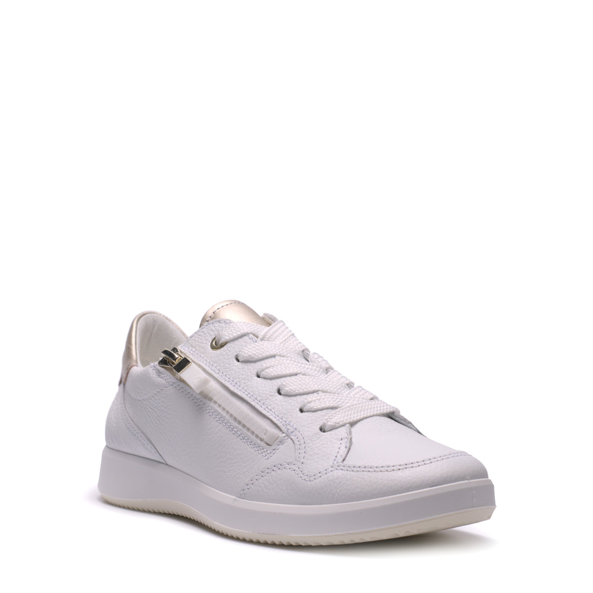 Scarpa Lacci + Zip S.Gomma Ara 23901