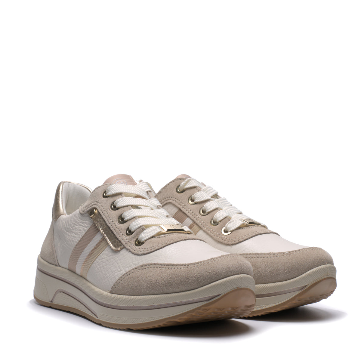 Scarpa Lacci Suola Gomma Ara 27542