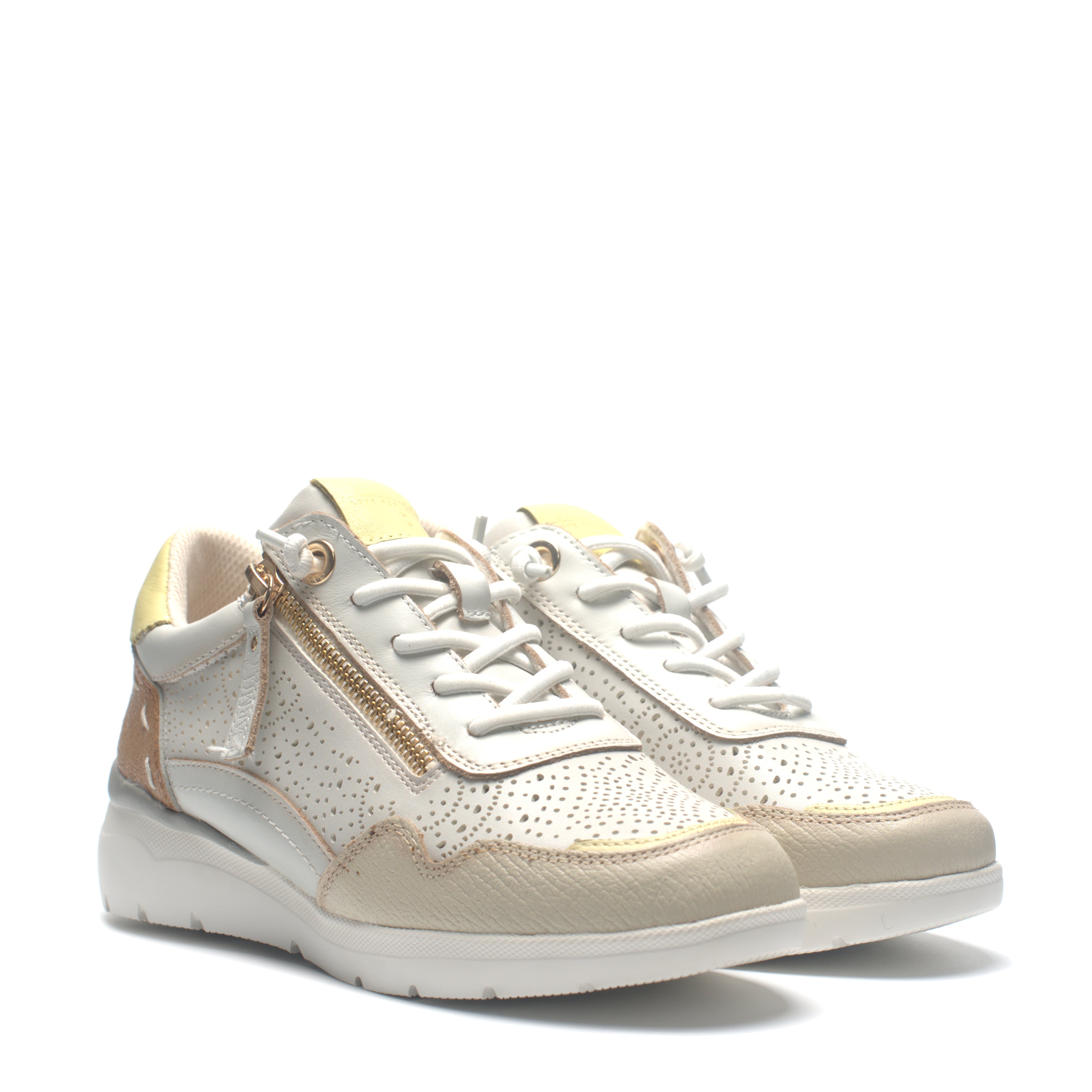 Scarpa Lacci + Zip S.Gomma Carmela 162274