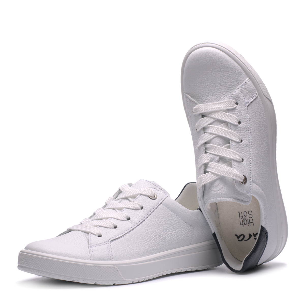 Scarpa Lacci Suola Gomma Ara 50016