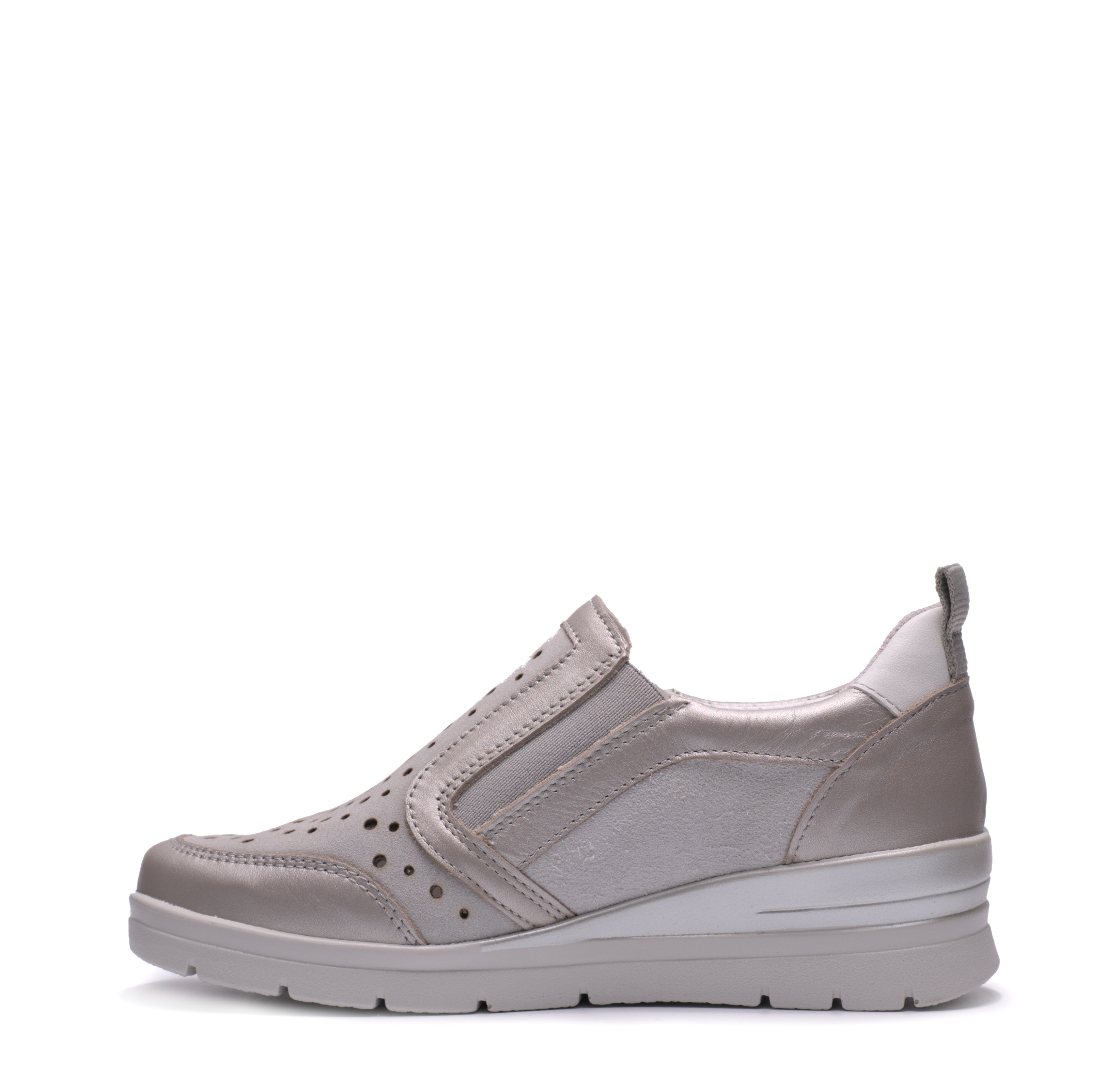 Slip On Con Zip Suola Gomma Grunland SC4594