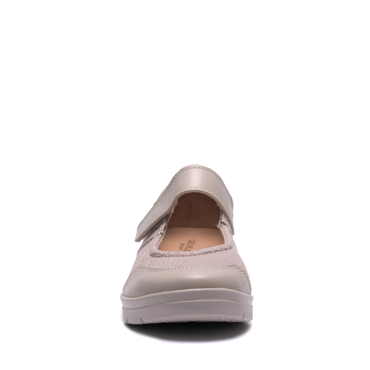 Scarpa Scollata Con Strappone Grunland Sc4596