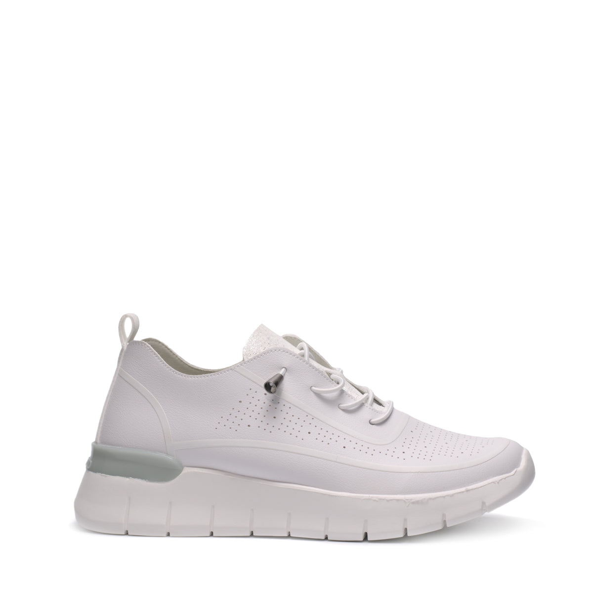 Sneaker Laserata Con Lacci Grunland SC0193