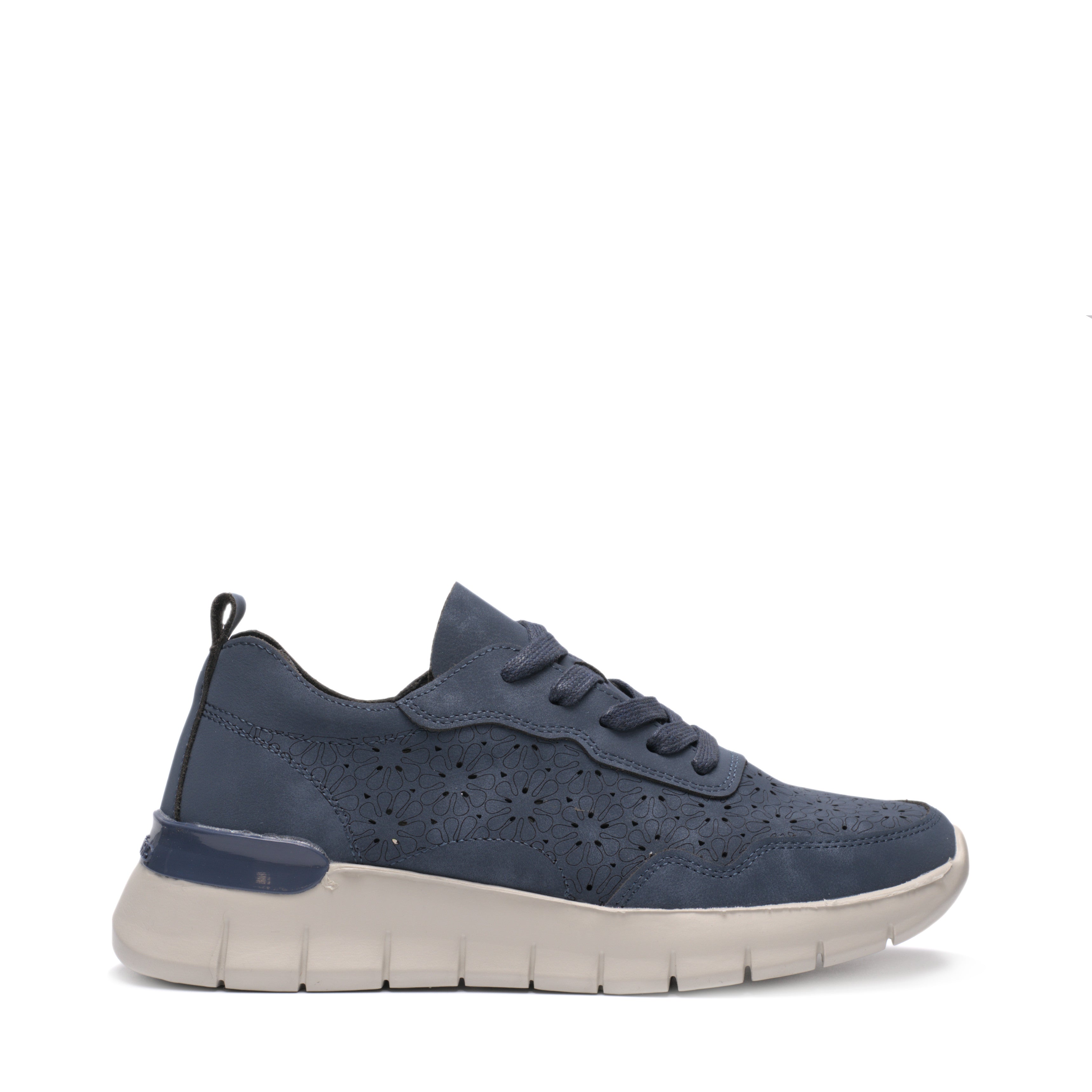 Sneaker Laserata Con Lacci Grunland SC0195