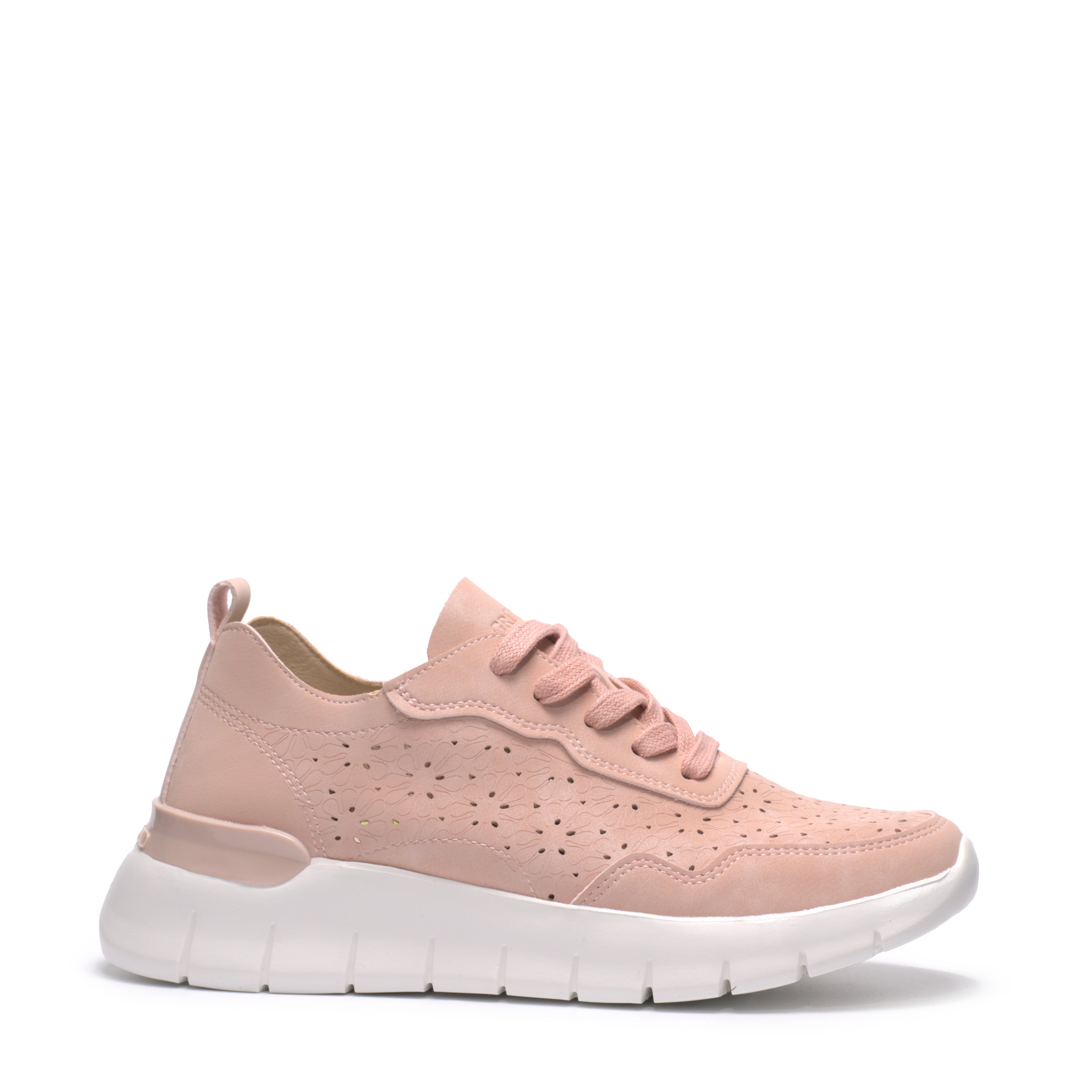 Sneaker Laserata Con Lacci Grunland SC0195