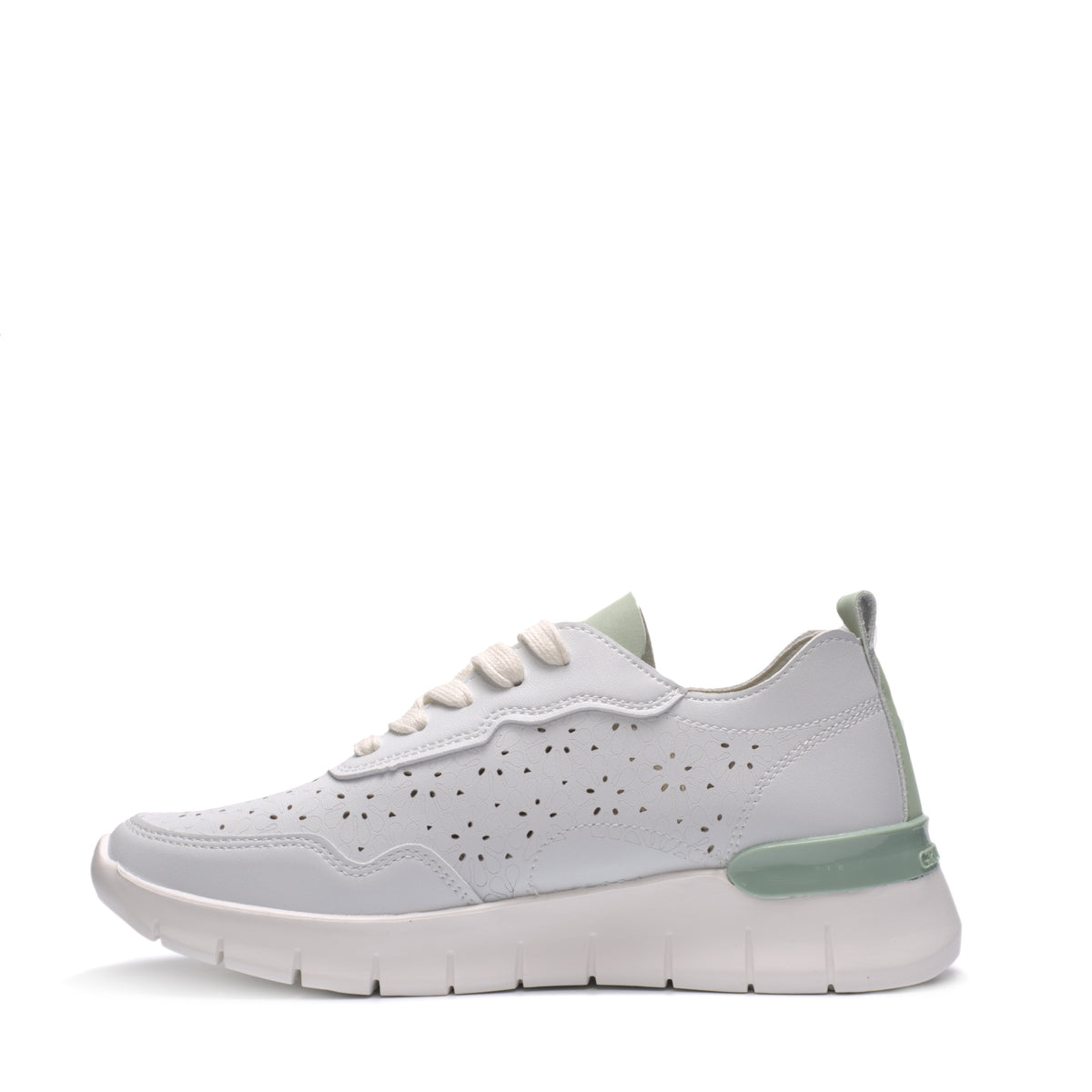 Sneaker Laserata Con Lacci Grunland SC0196