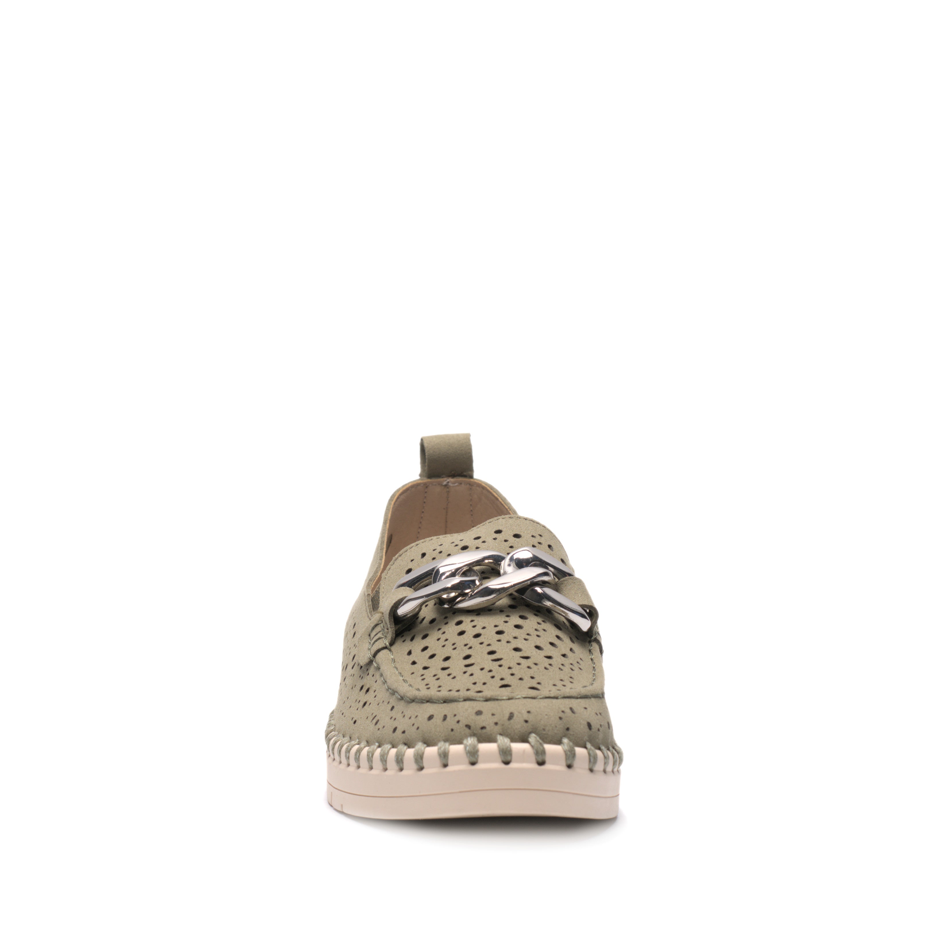 Mocassino Con Morsetto Laserato Grunland SC4381