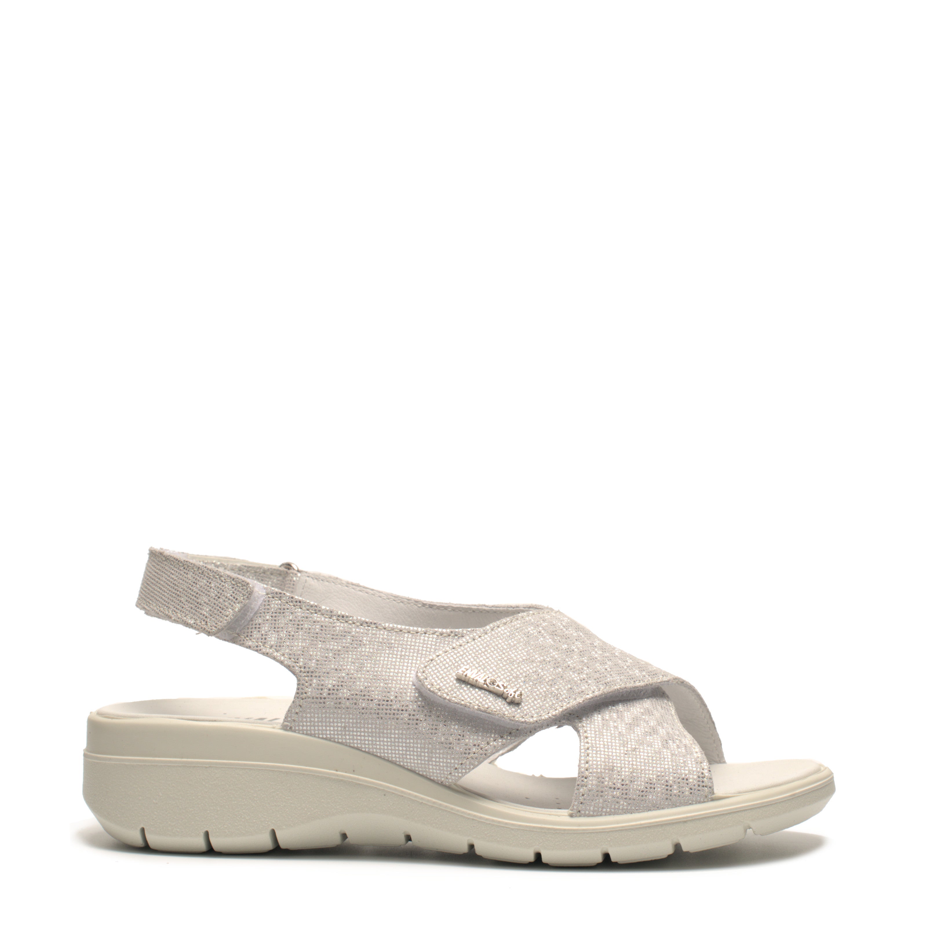 Sandali Zeppa Con Strappone Enval Soft 77769