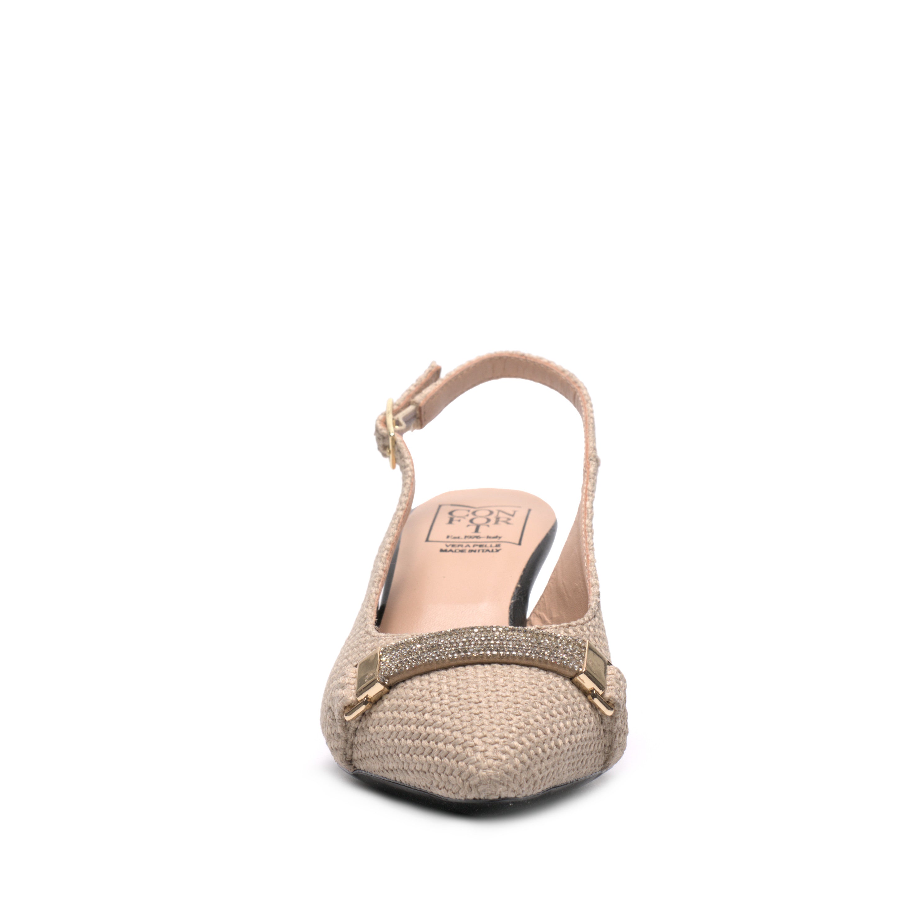 Sandalo Elegante Con Punta Chiusa Confort 1599