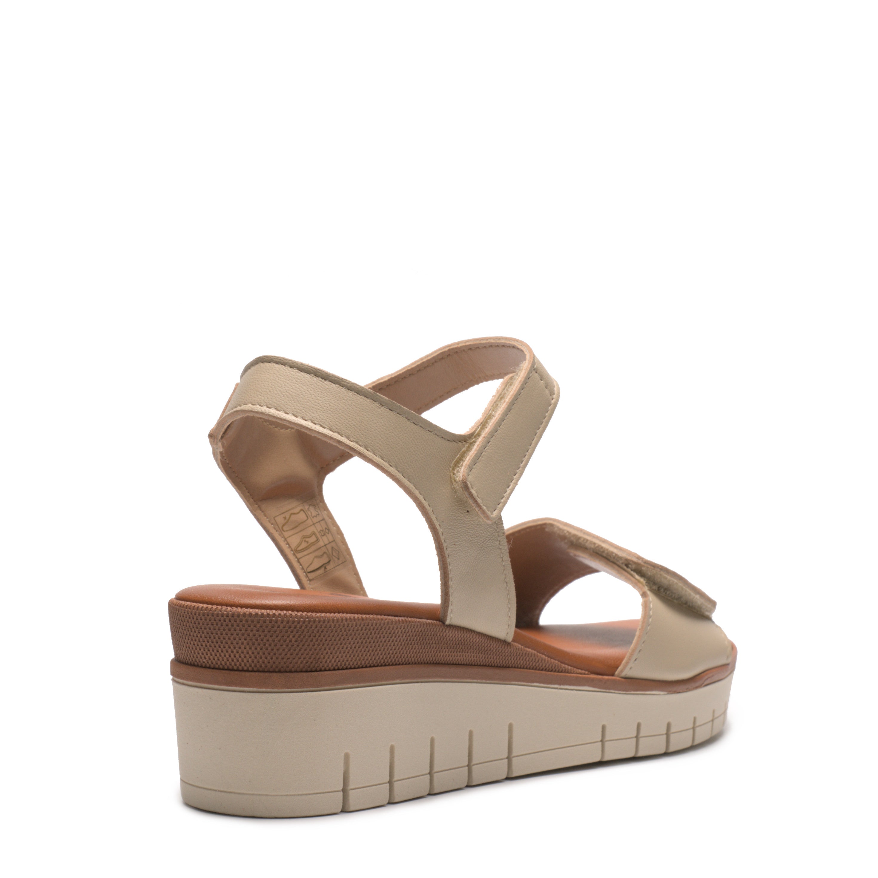 Sandalo Con Fascia E Cinturino A Strappo Borgo Giannotti NP101