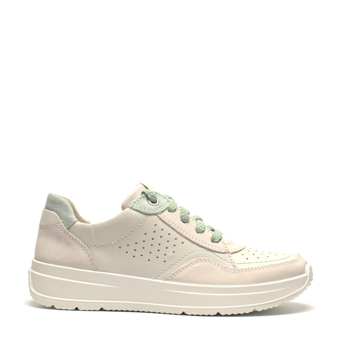 Scarpa Lacci Suola Gomma Legero 355