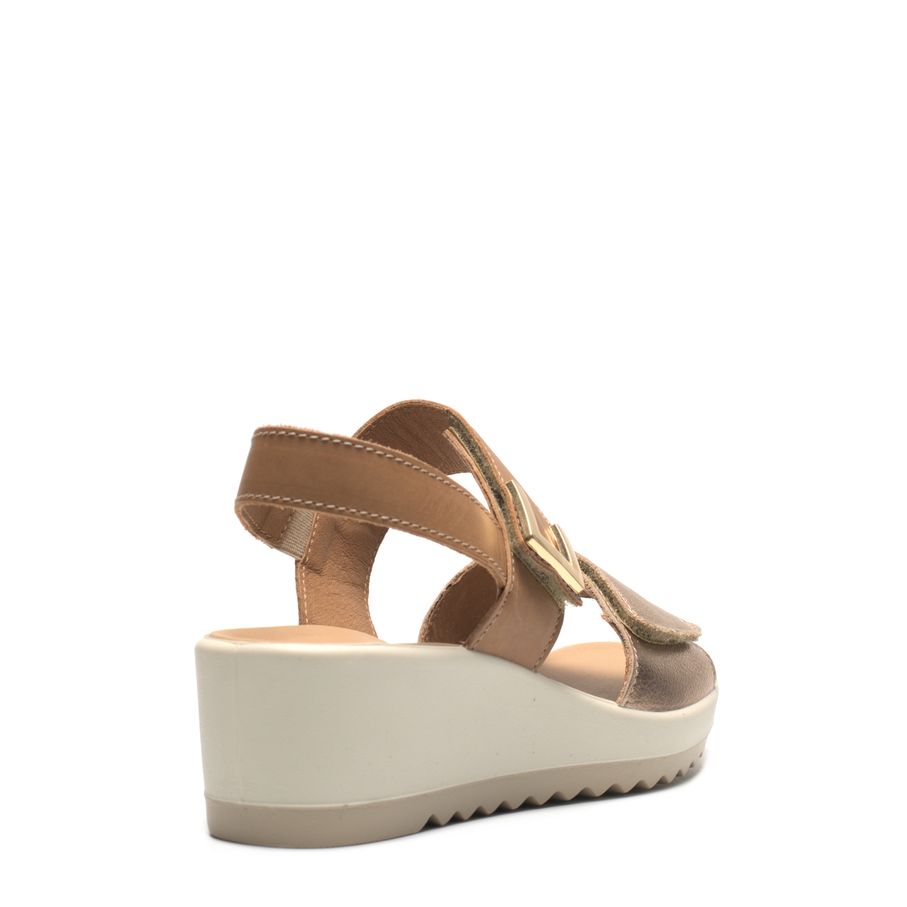 Sandali Con Zeppa 2Strappi Enval Soft 12836