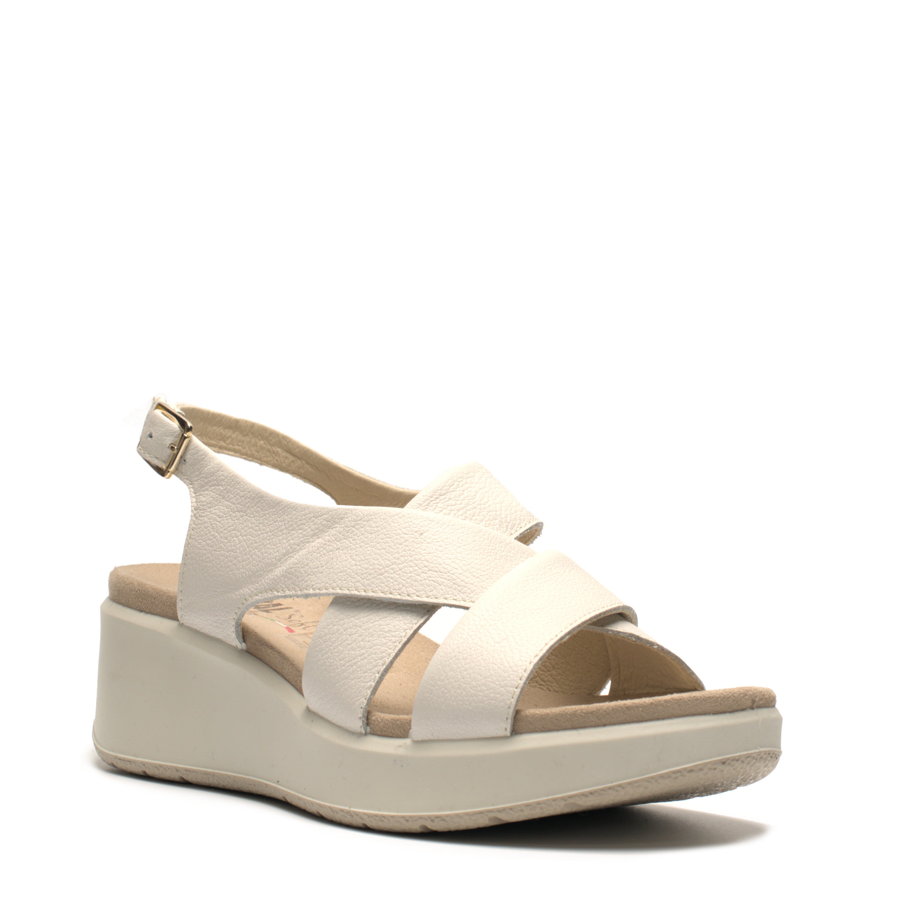 Sandalo Con Zeppa Enval Soft 12925