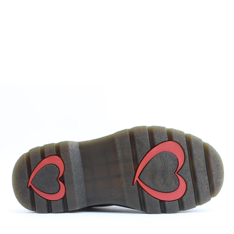 Stivaletto Con Lacci + Zip Heavenly Feet FERN