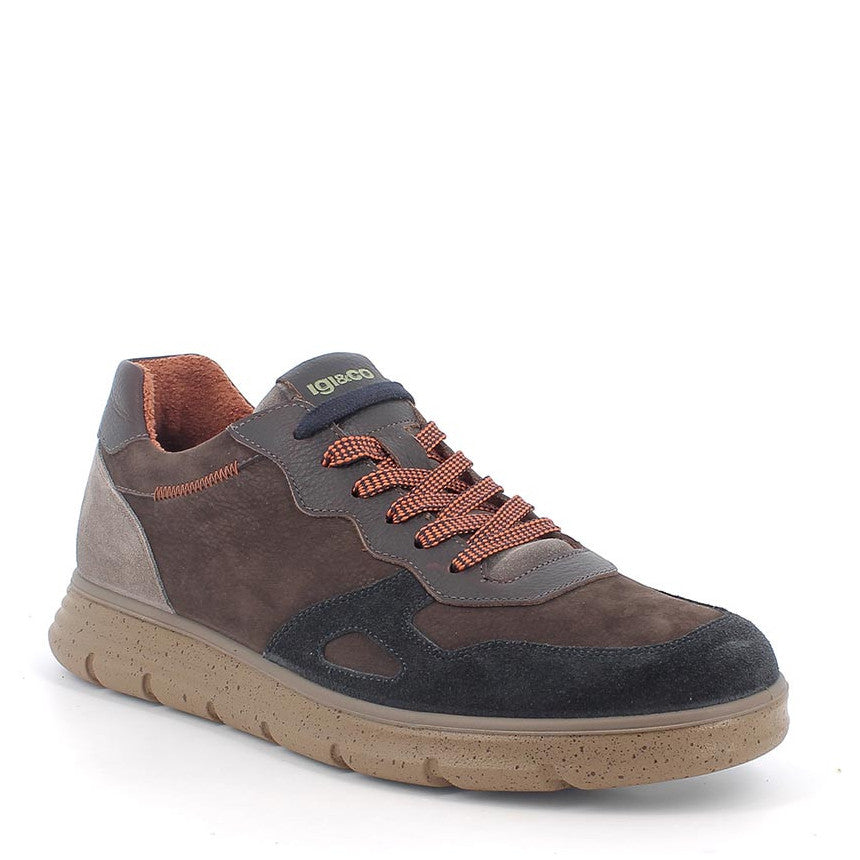 Scarpa Lacci Suola Gomma Igi & Co 86161