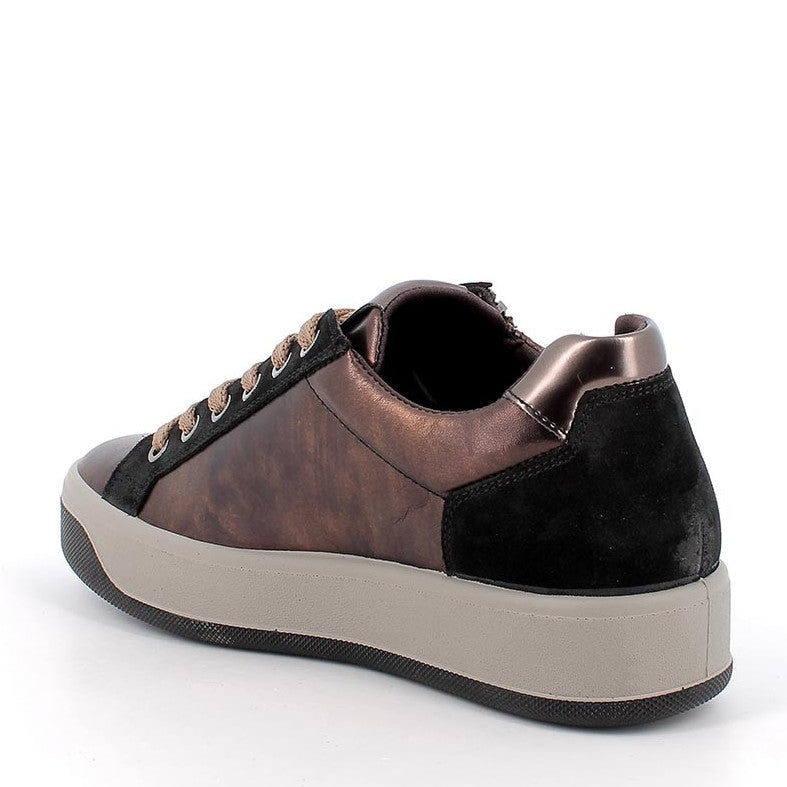 Scarpa Lacci + Zip S.Gomma Igi & Co 86698