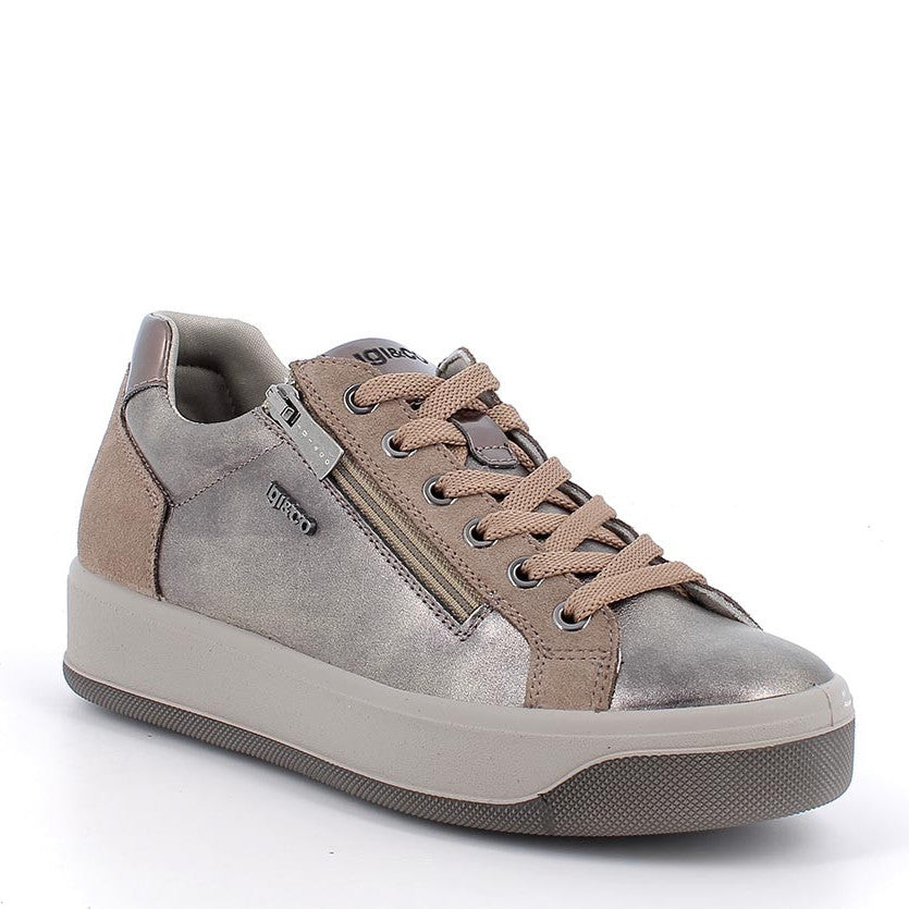 Scarpa Lacci + Zip S.Gomma Igi & Co 86698