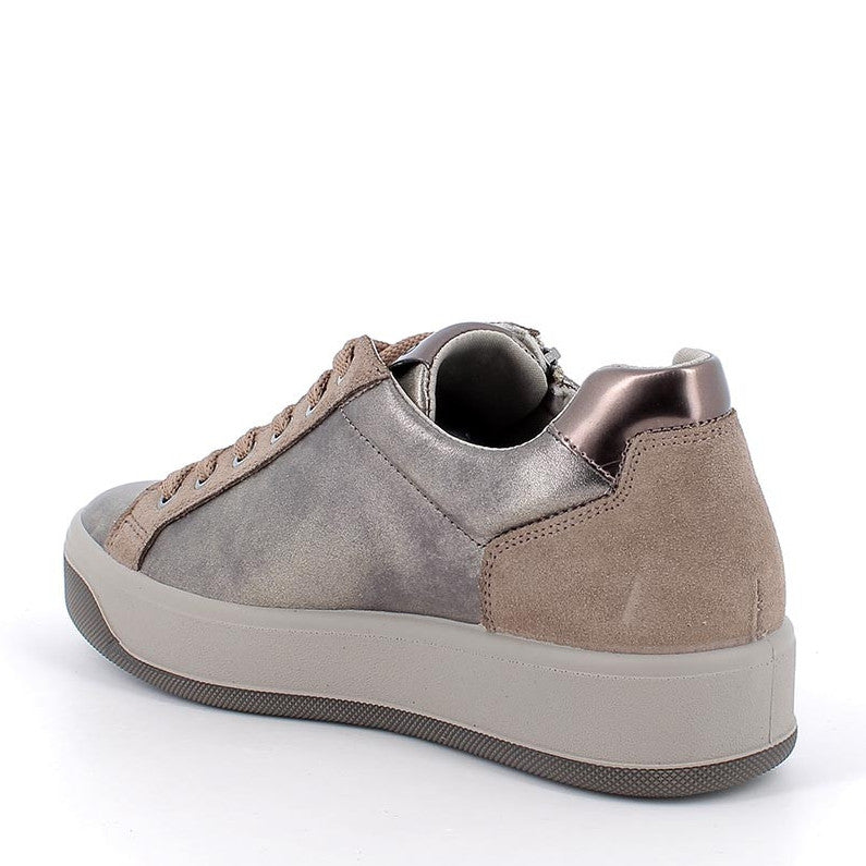 Scarpa Lacci + Zip S.Gomma Igi & Co 86698
