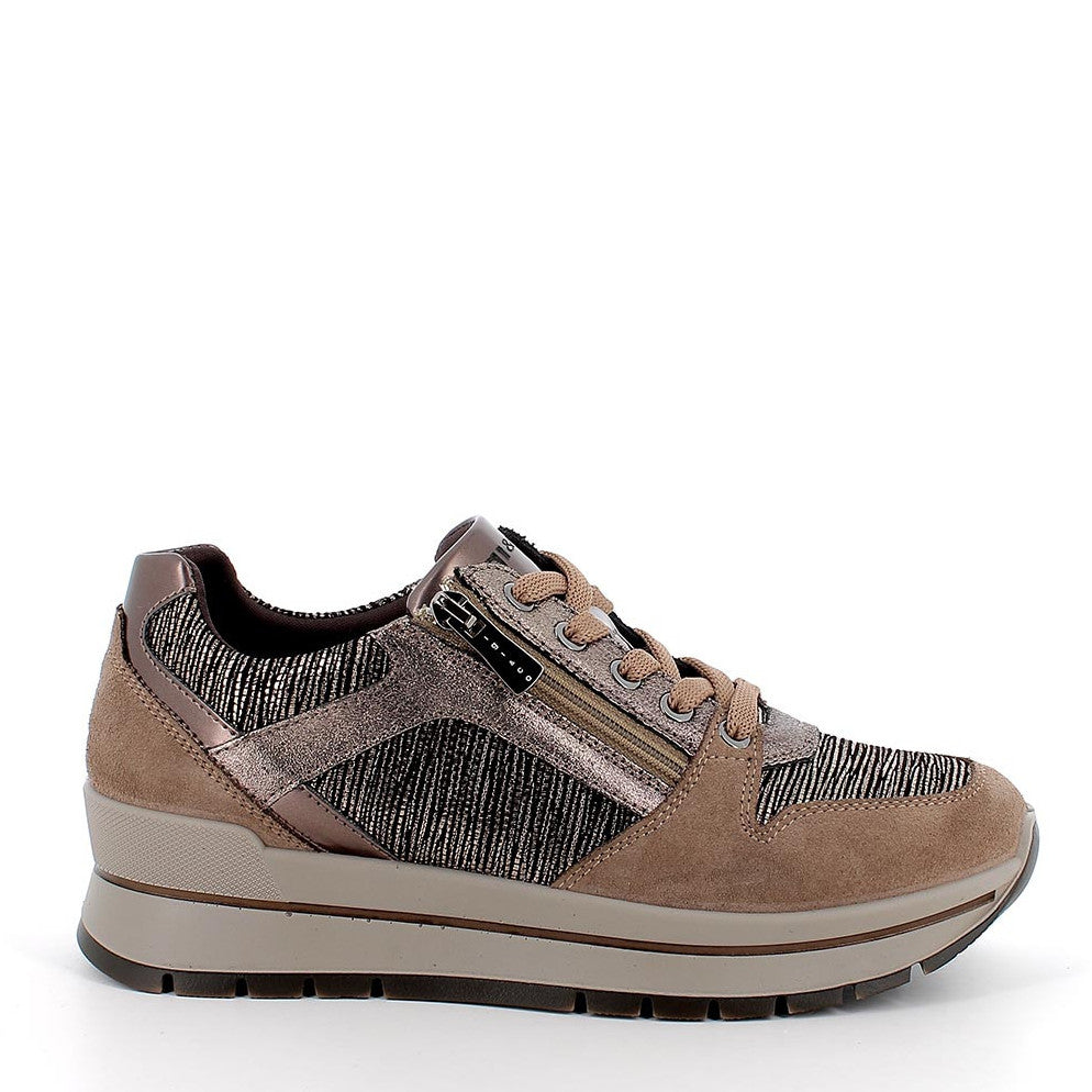 Scarpa Lacci + Zip S.Gomma Igi & Co 86761
