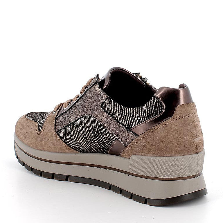 Scarpa Lacci + Zip S.Gomma Igi & Co 86761