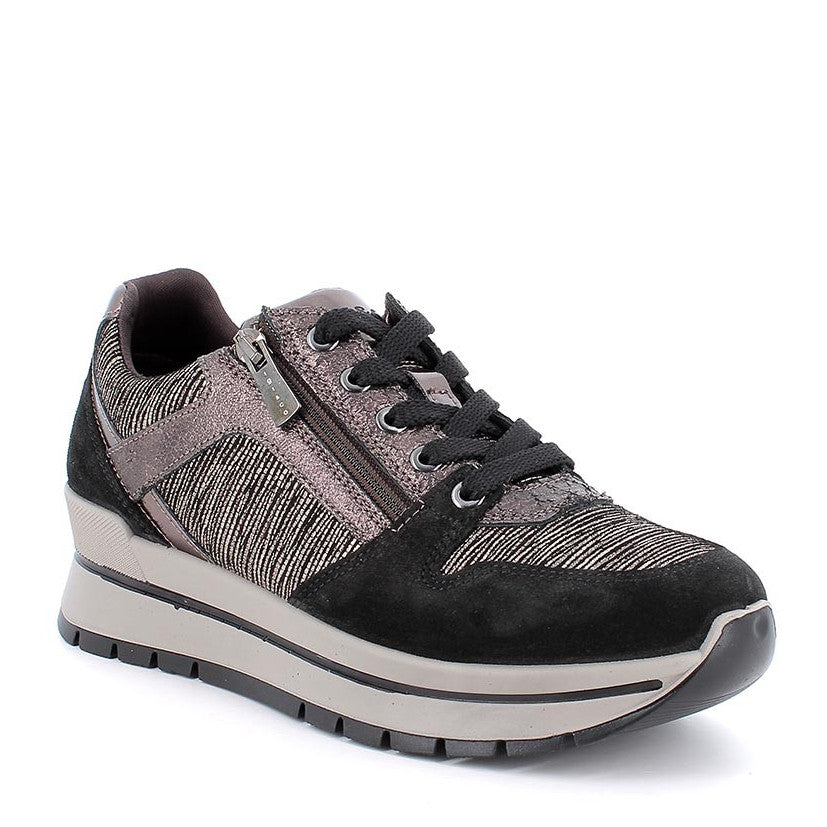 Scarpa Lacci + Zip S.Gomma Igi & Co 86761