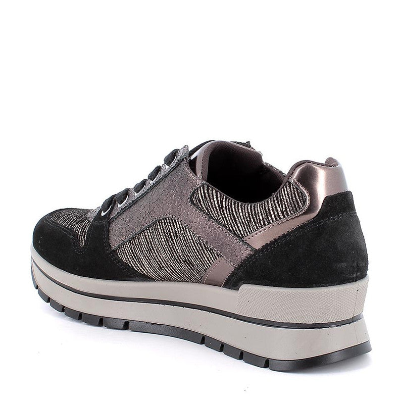 Scarpa Lacci + Zip S.Gomma Igi & Co 86761