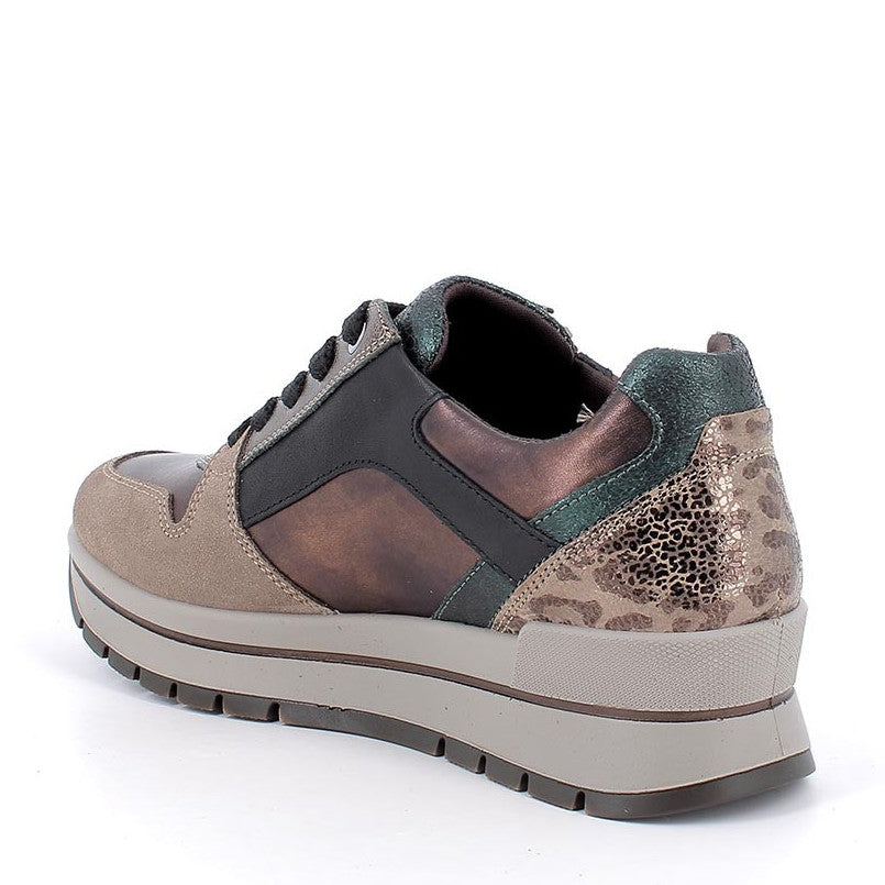 Scarpa Lacci + Zip S.Gomma Igi & Co 86761