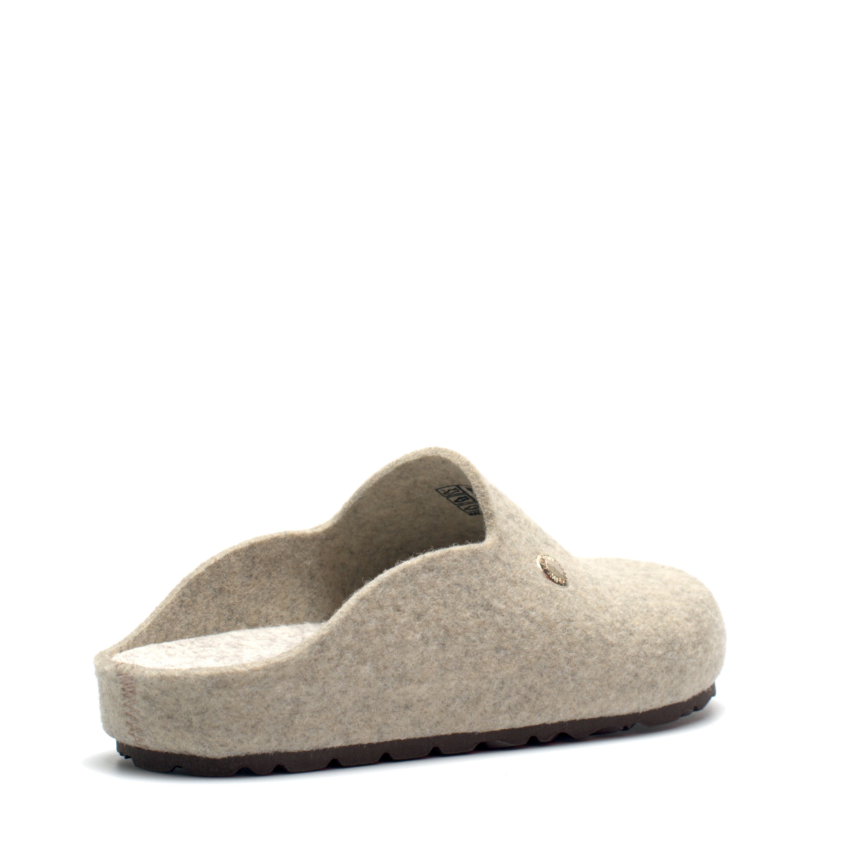 Ciabatta In Feltro E Suola Gomma Grunland CI3077