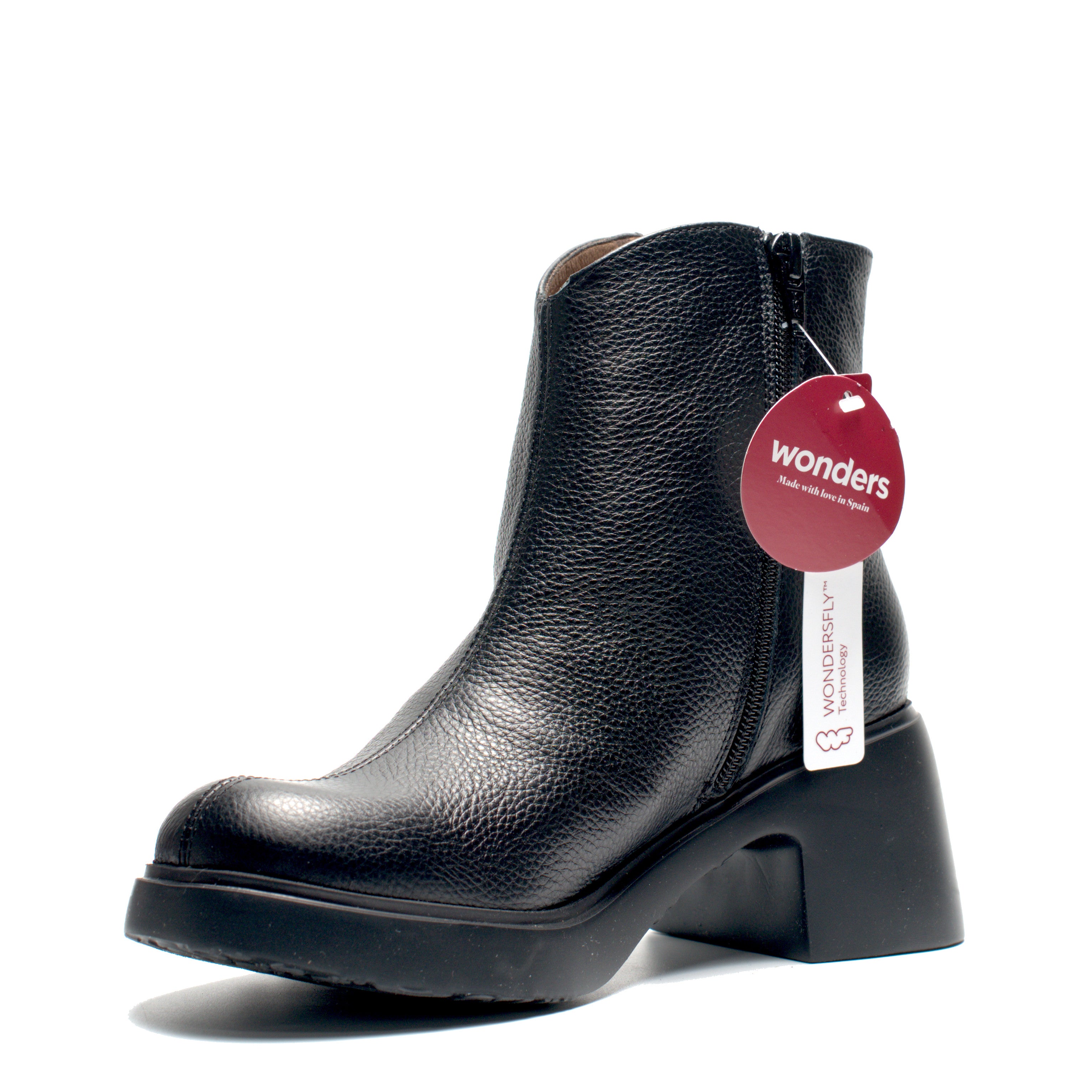 Stivaletto Con Zip E Suola E.V.A. Wonders E7125