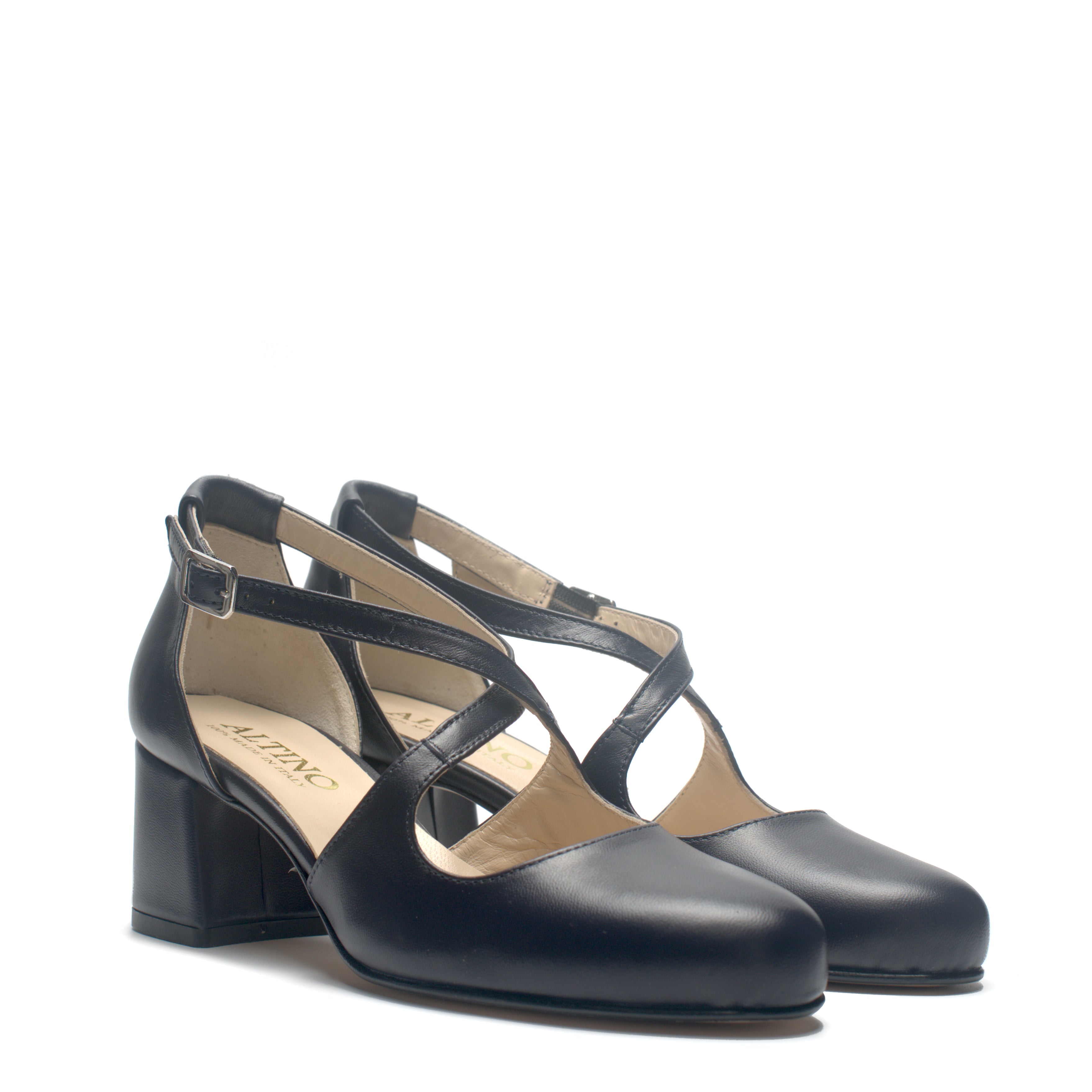 Scarpa Aperta Ai Lati Con Cinturini Altino 814