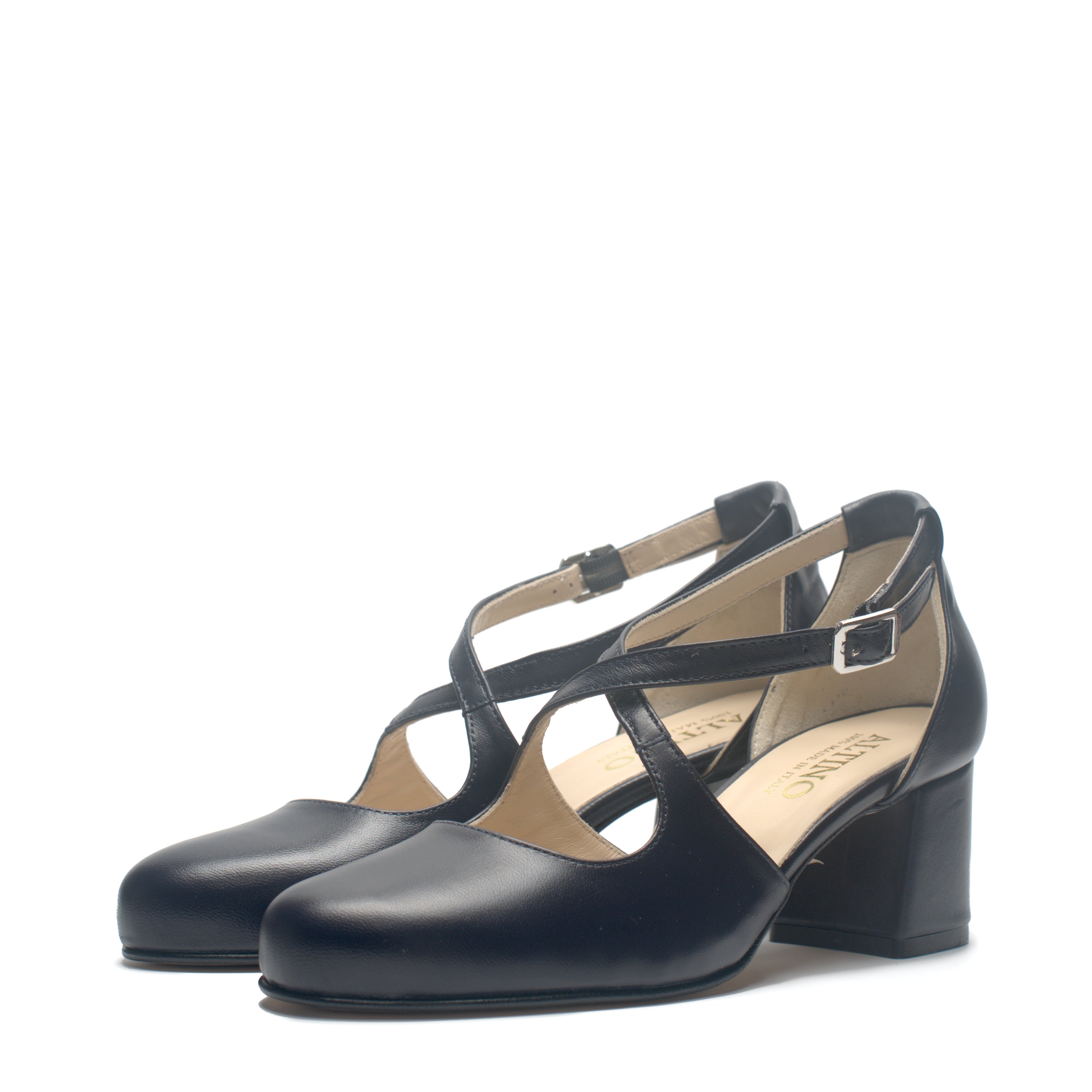 Scarpa Aperta Ai Lati Con Cinturini Altino 814