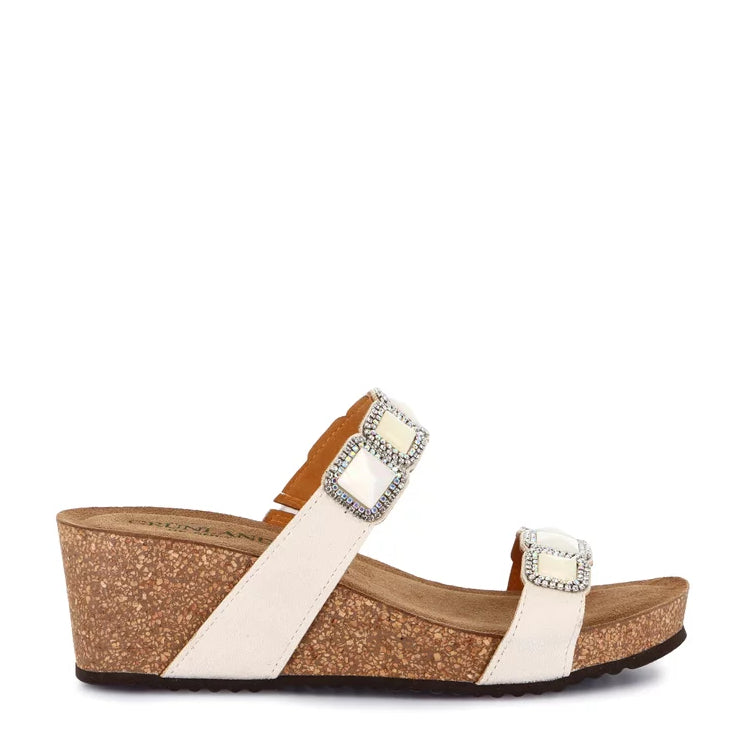 Ciabatte 2 Fasce + Strass Grunland CB1834