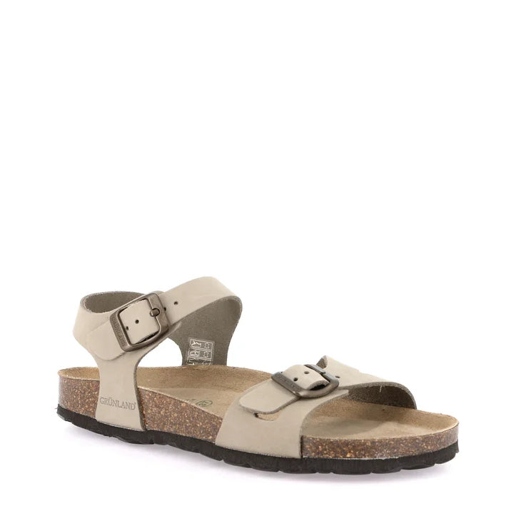 Sandalo Bio 2 Fibbie Con Fussbett Grunland SB6371