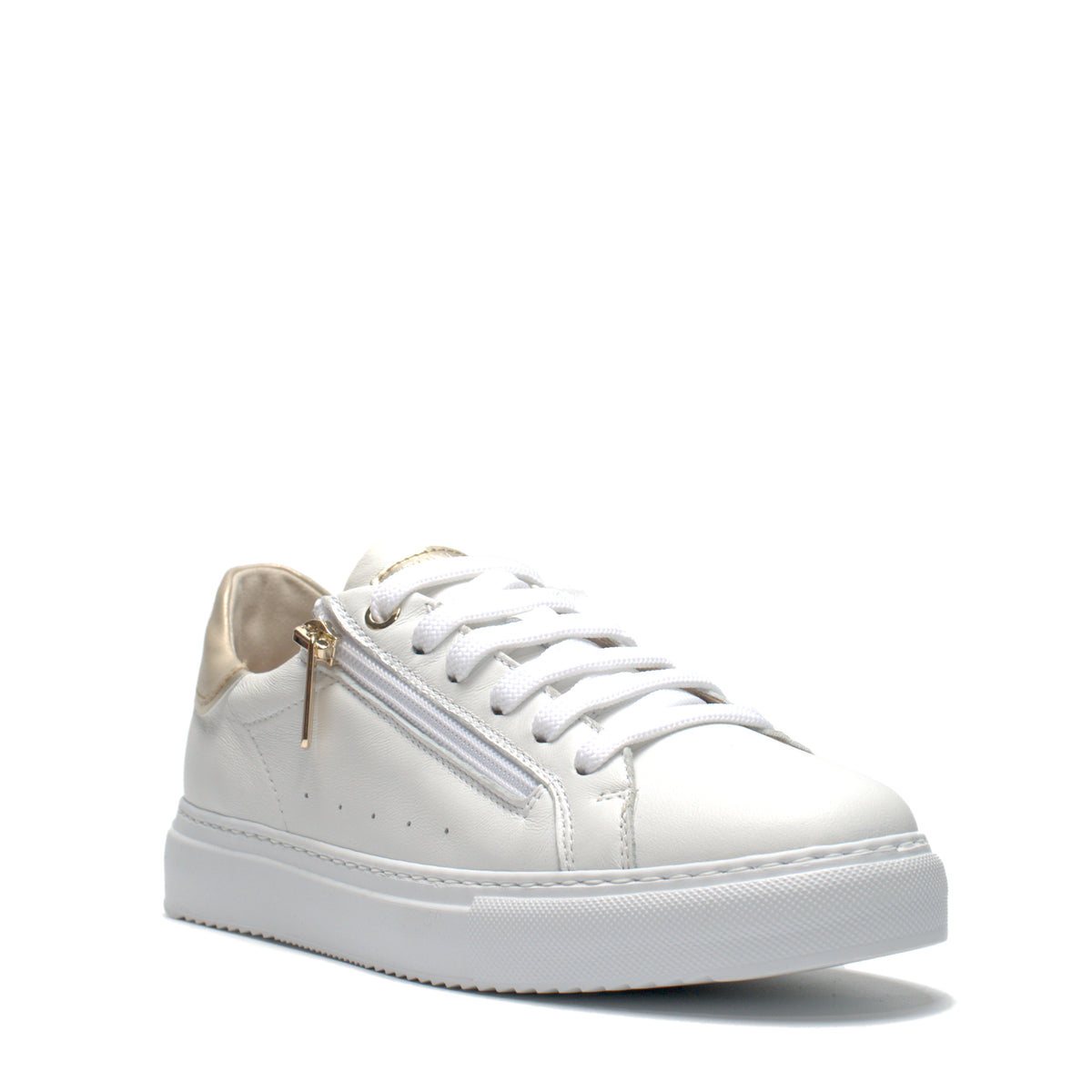 Scarpa Lacci + Zip E Soletta Estraibile Grunland SC6207