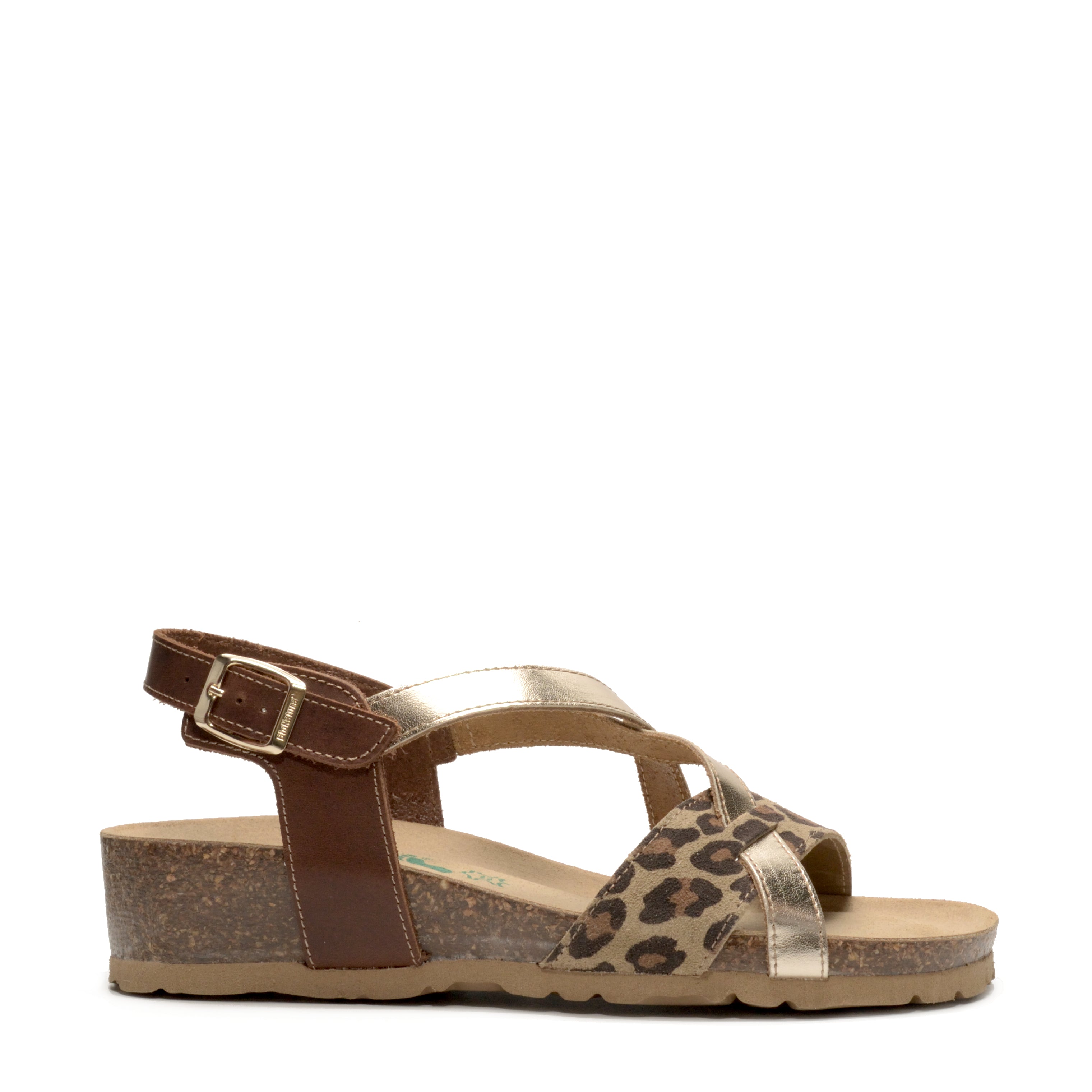 Sandalo Fusbeth Bionatura 12A826/LEOPARDO