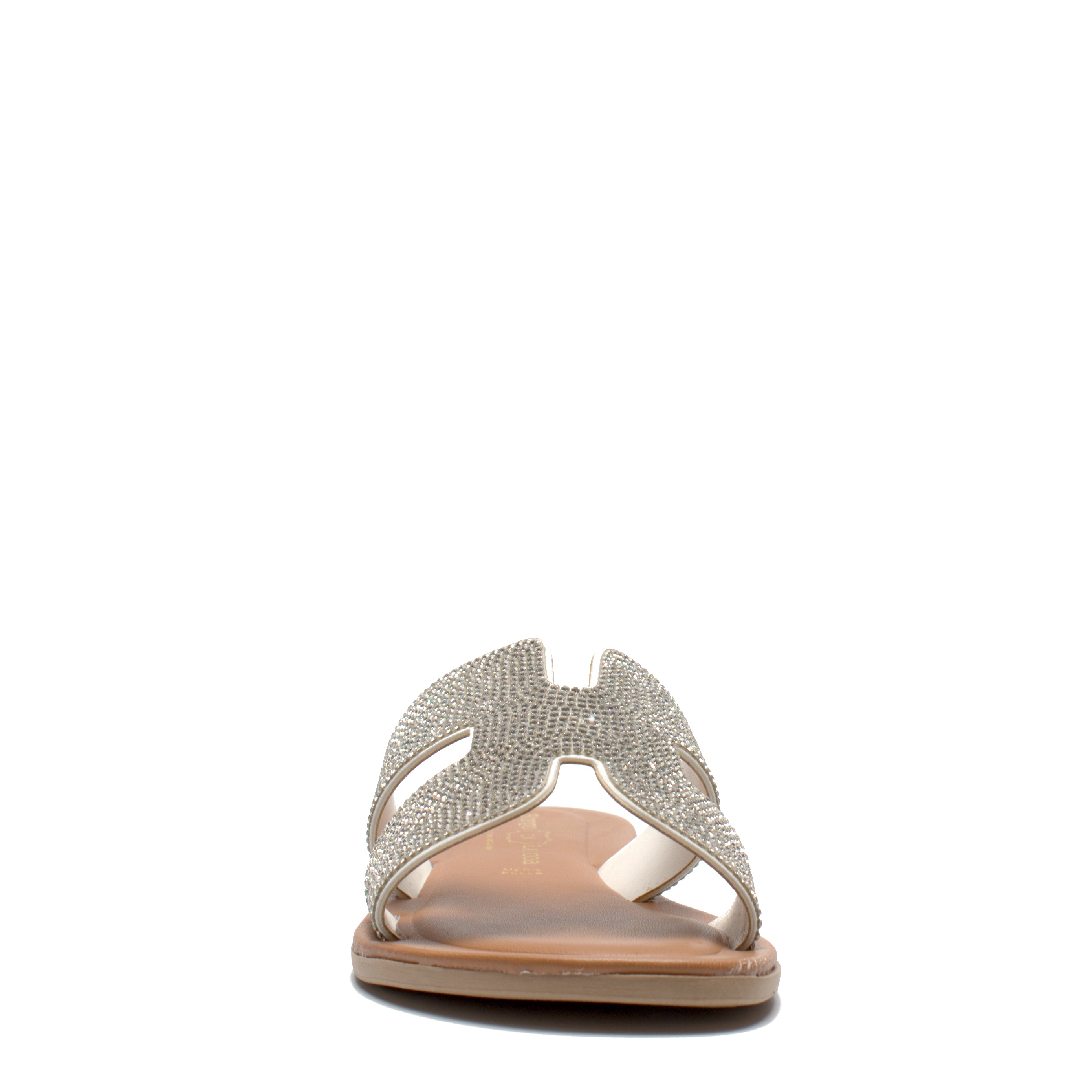 Ciabatta In Strass Tacco Basso Borgo Di Lucca 100/TS