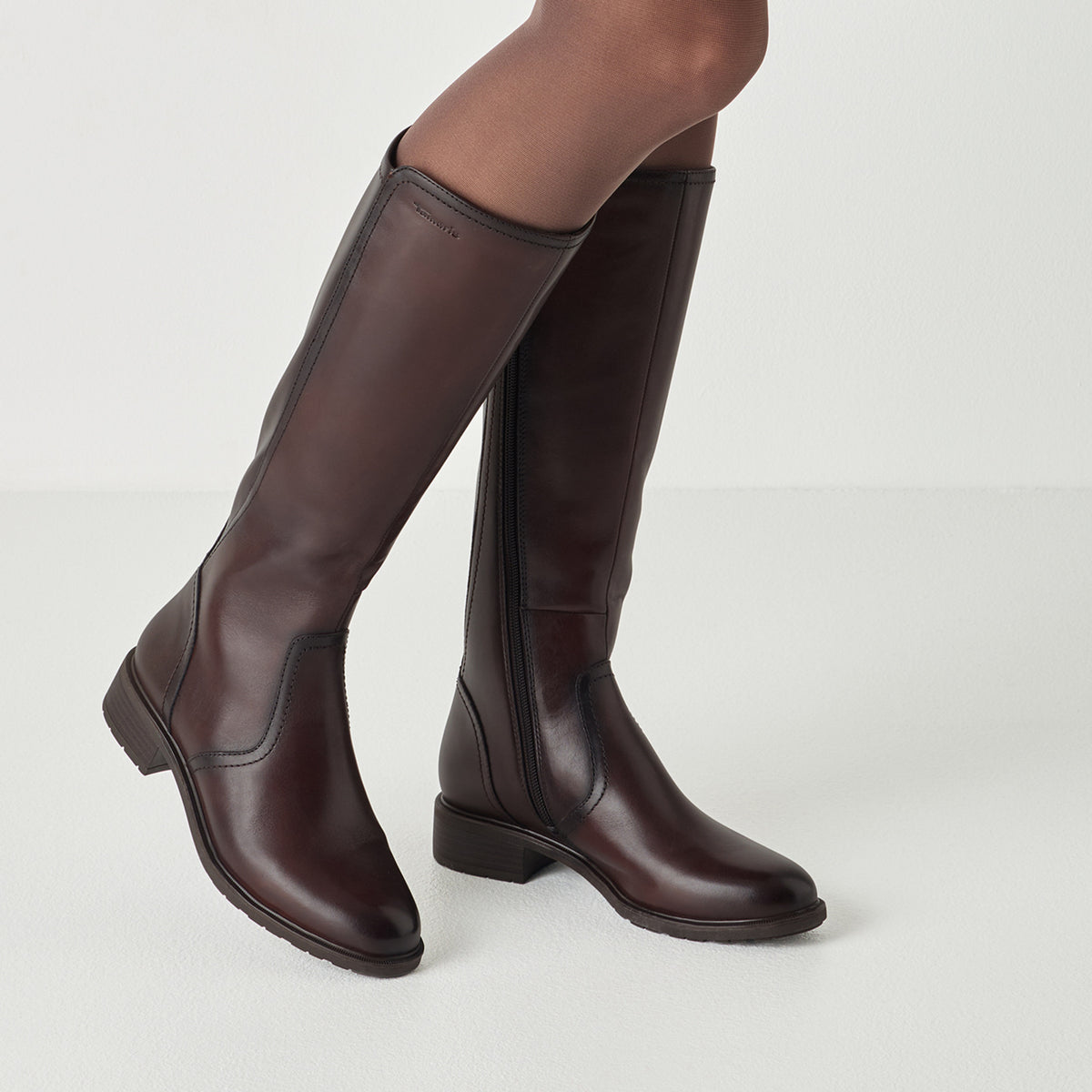 Stivale Con Elastico + Zip E S.Gomma Tamaris 25534