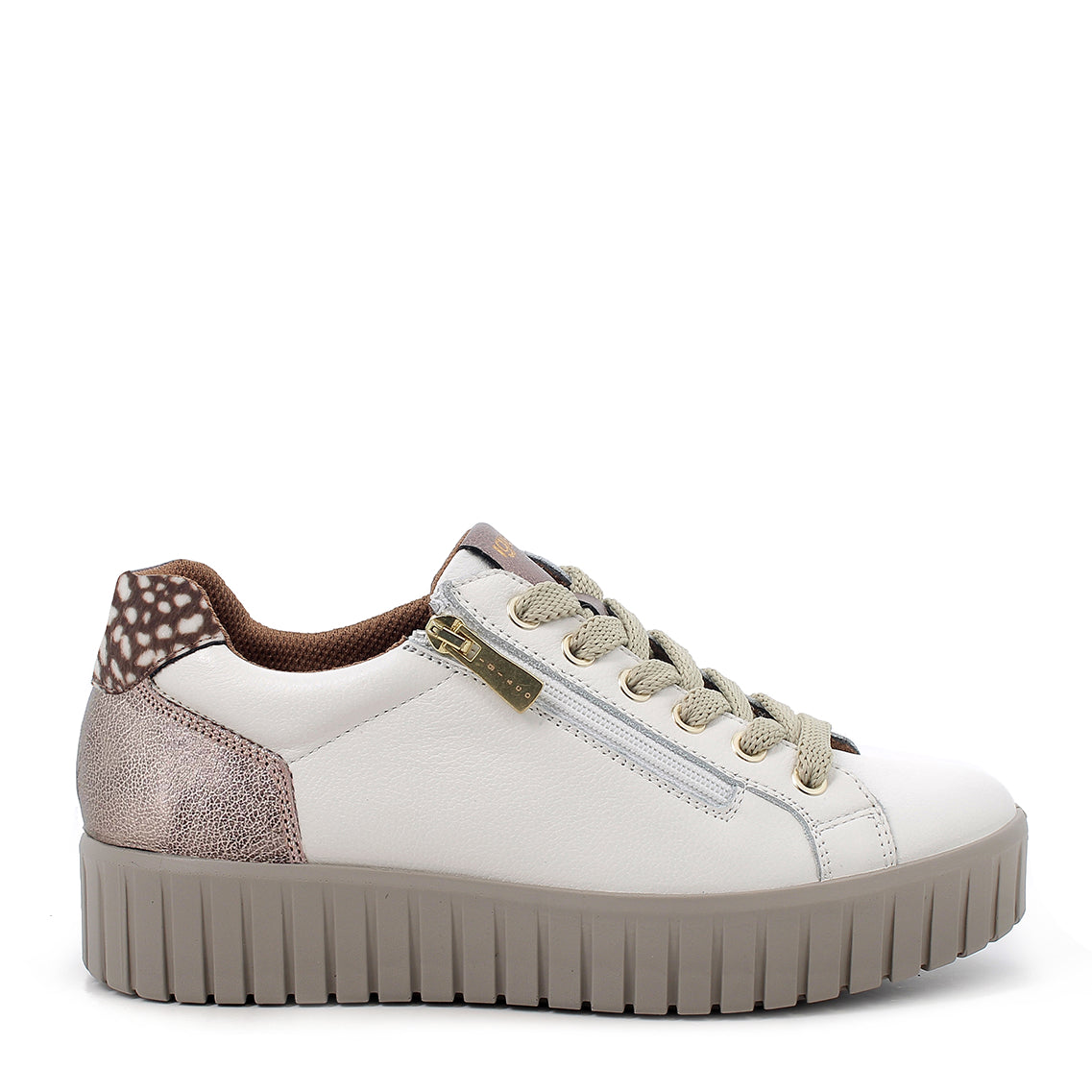 Scarpa Lacci + Zip S.Gomma Igi & Co 21686 VITELLO