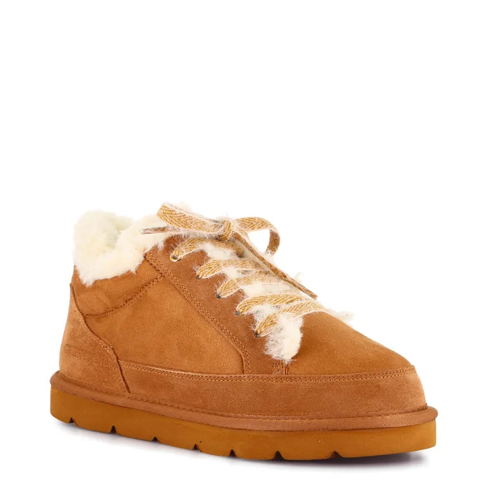Scarpa Lacci + Pelliccia S.Gomma Grunland SC3334