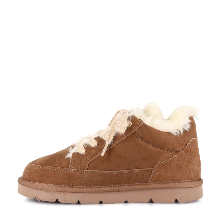 Scarpa Lacci + Pelliccia S.Gomma Grunland SC3334