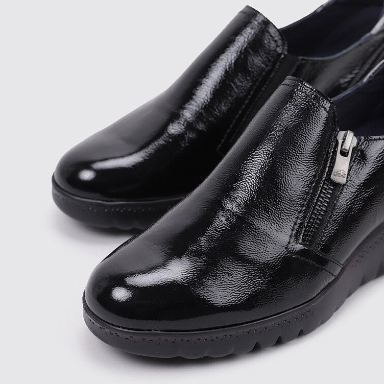 Slip On Con Zip Suola Eva Fluchos F2099