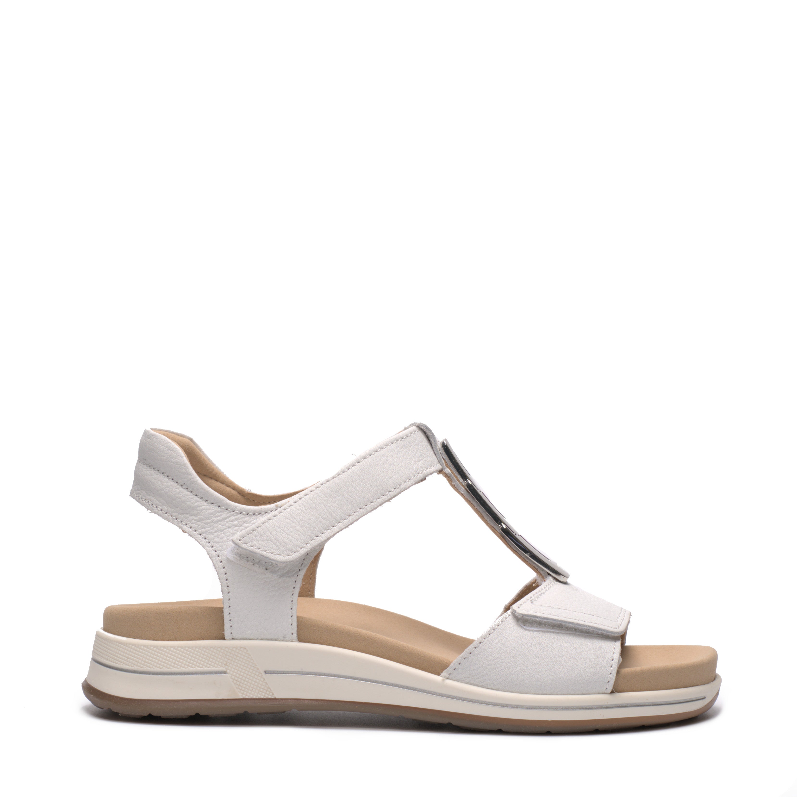 Sandalo 2 Strappi Plantare Estraibile Ara  34804/V