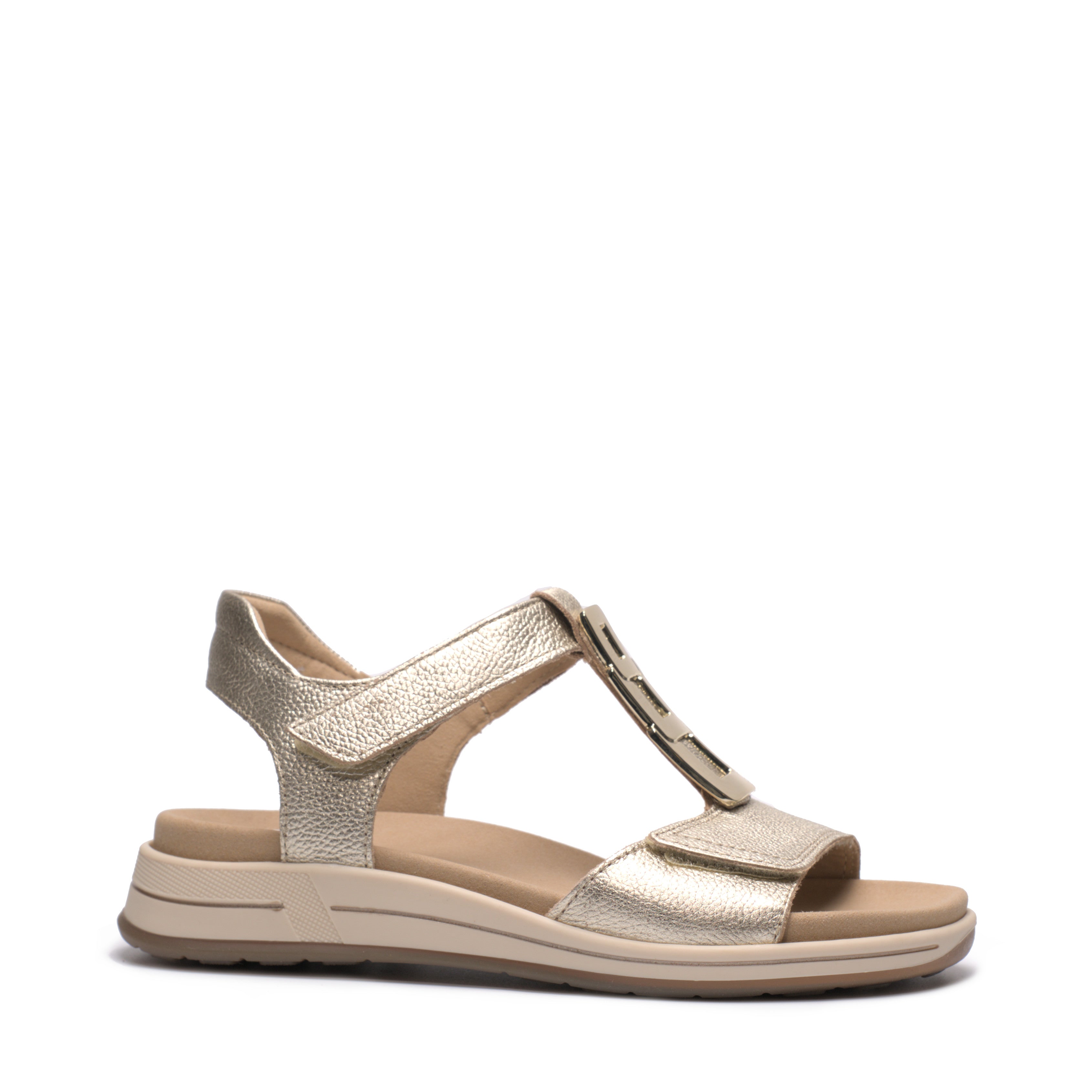 Sandalo 2 Strappi Plantare Estraibile Ara  34804/L