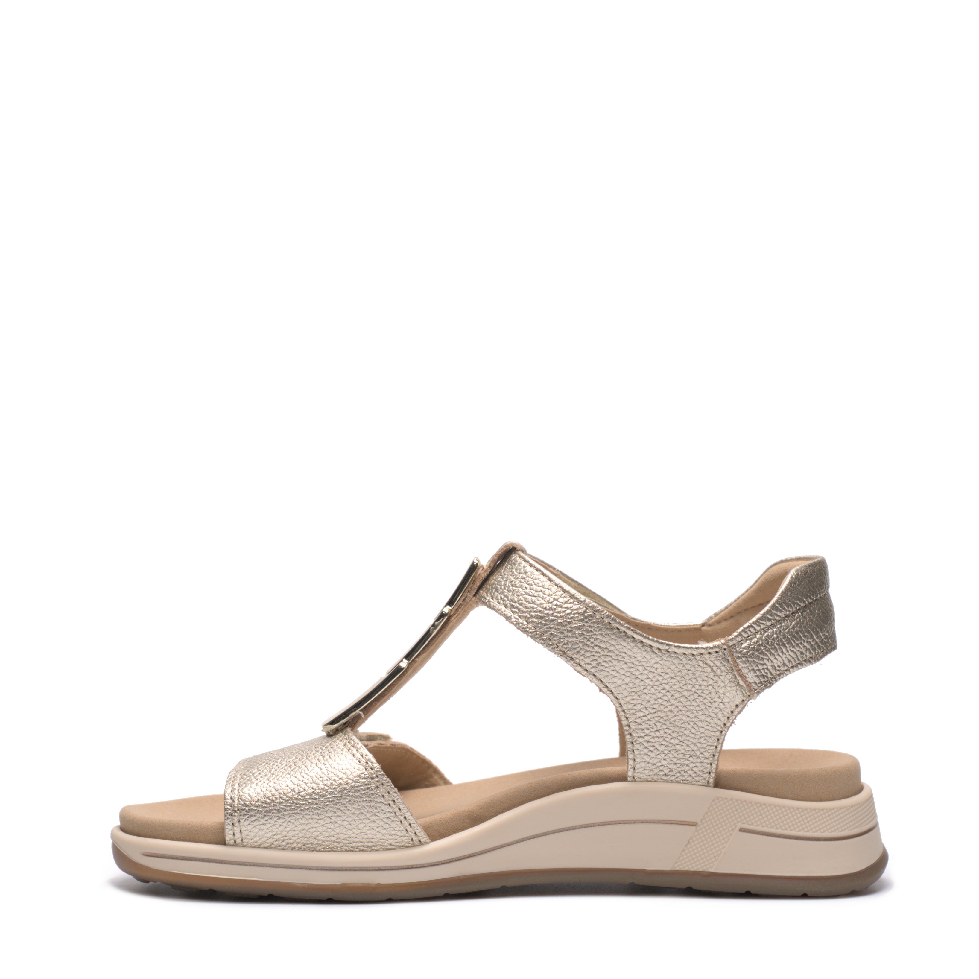 Sandalo 2 Strappi Plantare Estraibile Ara  34804/L